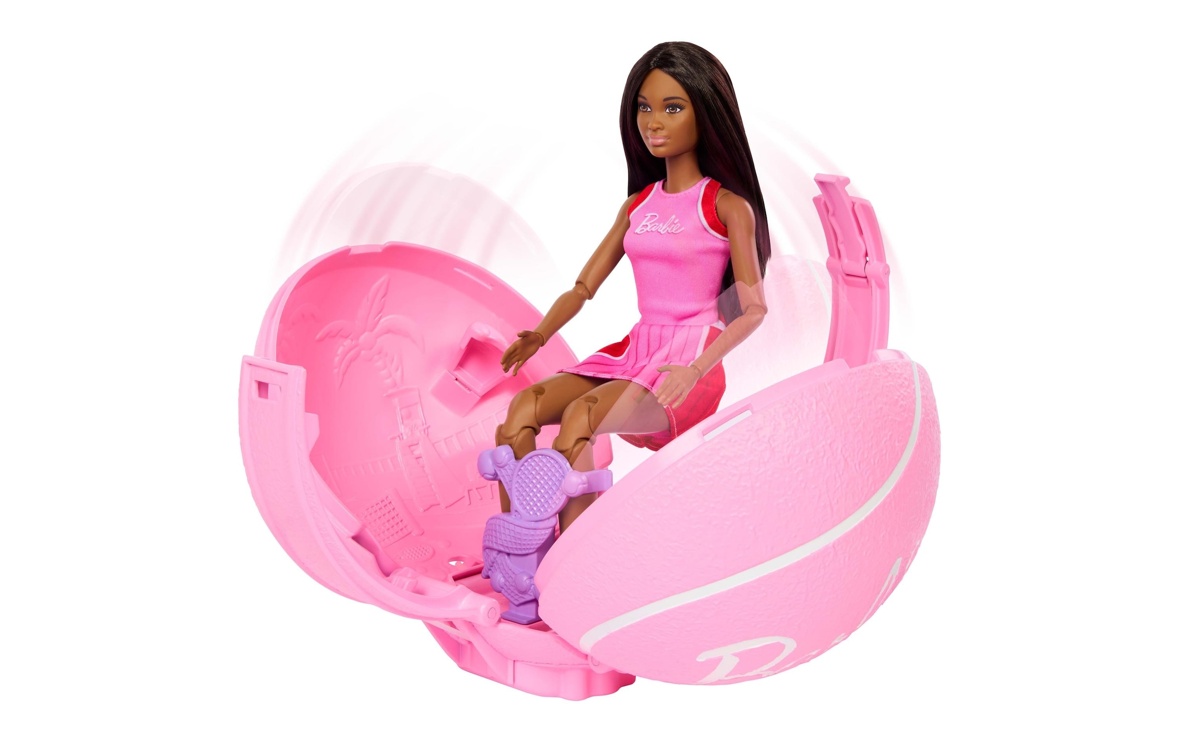 Barbie »Team Barbie Roll & Reveal Tennisspielerin-Puppe«