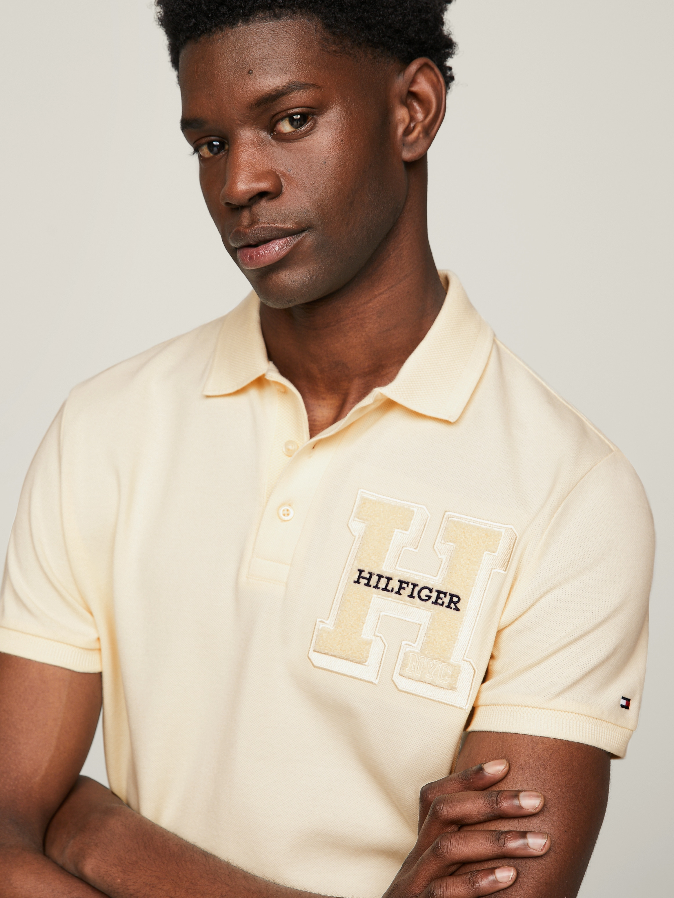 Tommy Hilfiger Poloshirt »BOUCLE H EMBRO REG POLO«