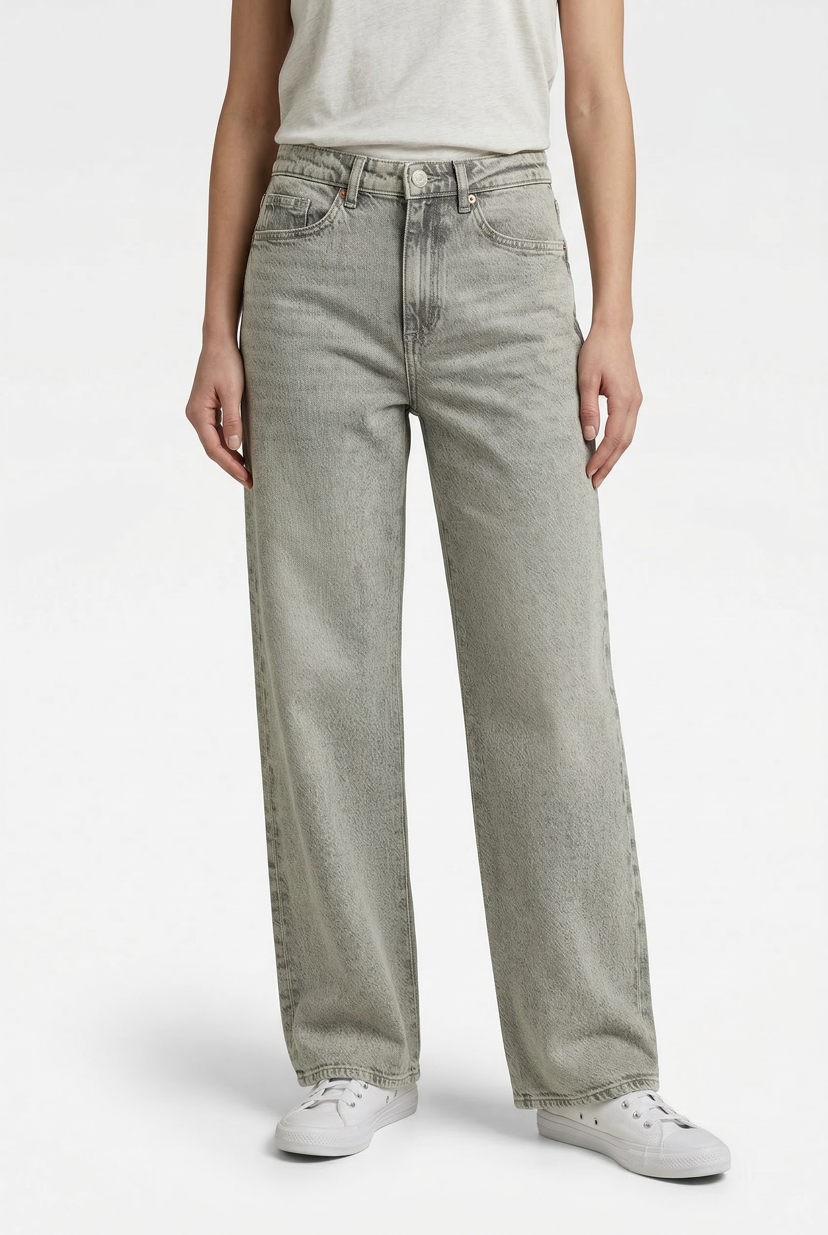 Image of Vero Moda High-waist-Jeans "VMTESSA HR WIDE JEANS RA207 GA NOOS"