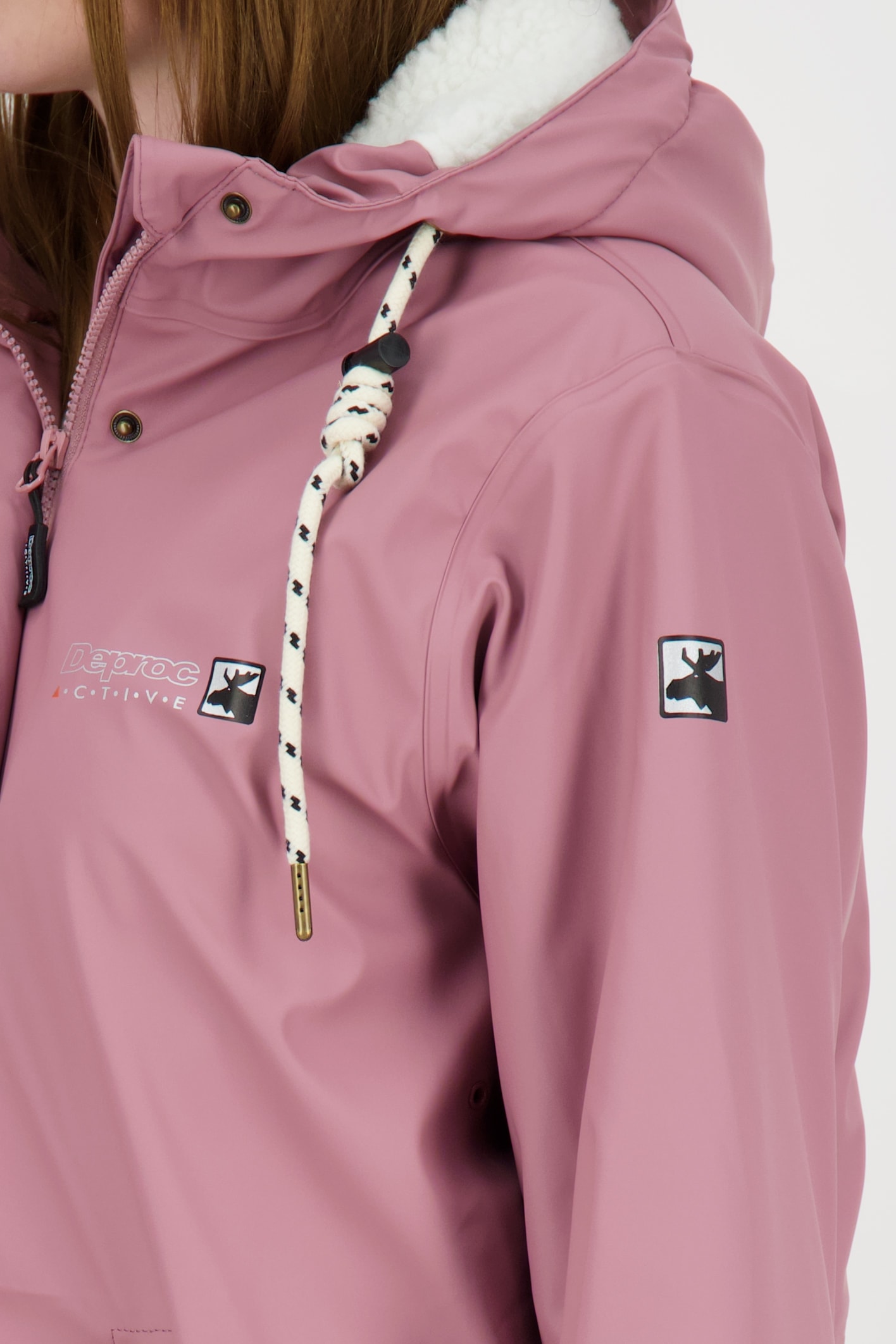 DEPROC Active Regenjacke »Friesennerz ELLESMERE WOMEN«, auch in Grossen Grössen erhältlich