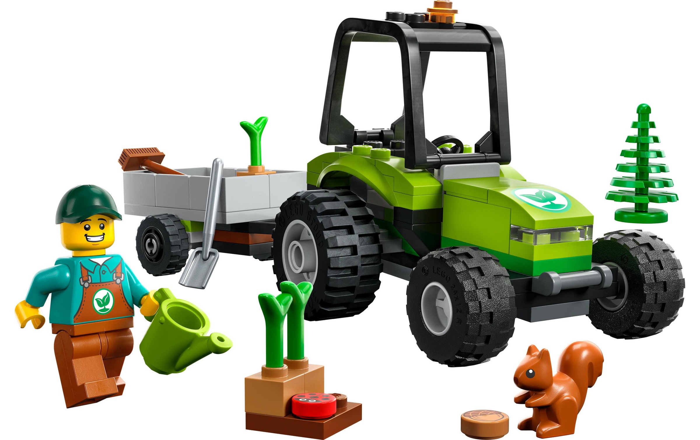 LEGO® Konstruktionsspielsteine »Kleintraktor«, (86 St.)
