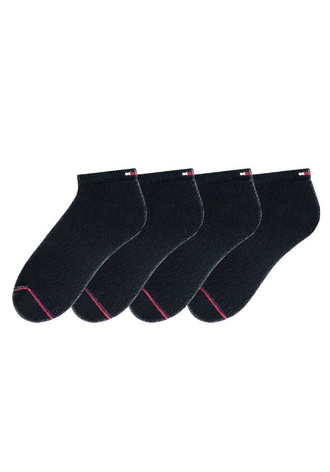 Image of Tommy Hilfiger Sneakersocken, (4 Paar), mit Fussfrotteé bei Ackermann Versand Schweiz