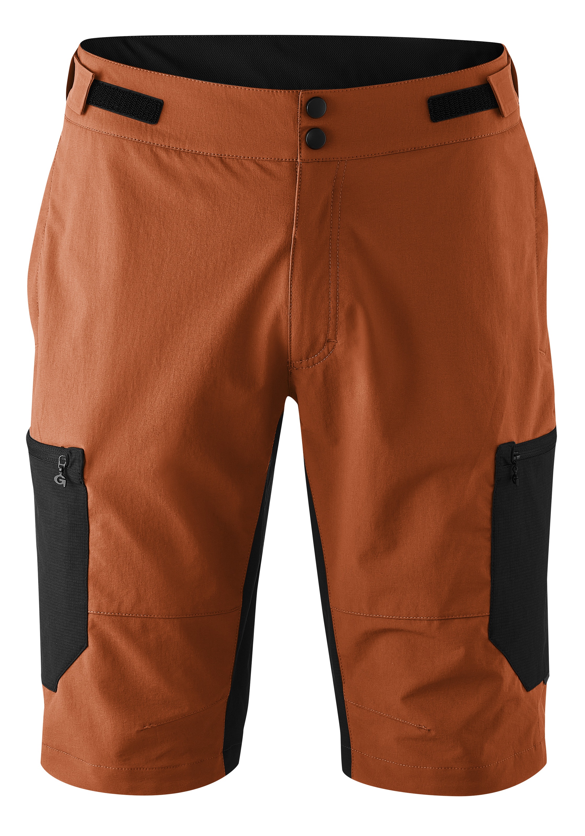 Gonso Radhose »GARZONE«, Herren Bike-Shorts, Fahrradhose, Sitzpolster und Taschen, Bund flexibel