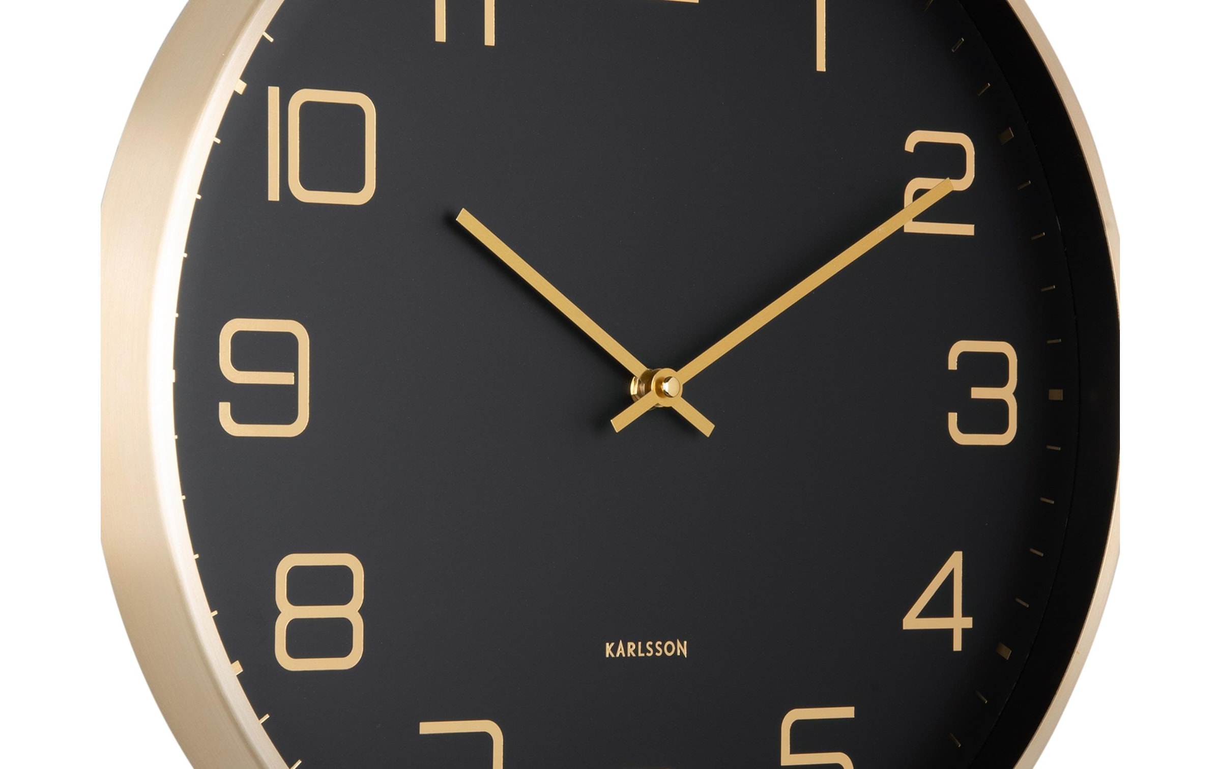 Karlsson Wanduhr »Elegance Glow«