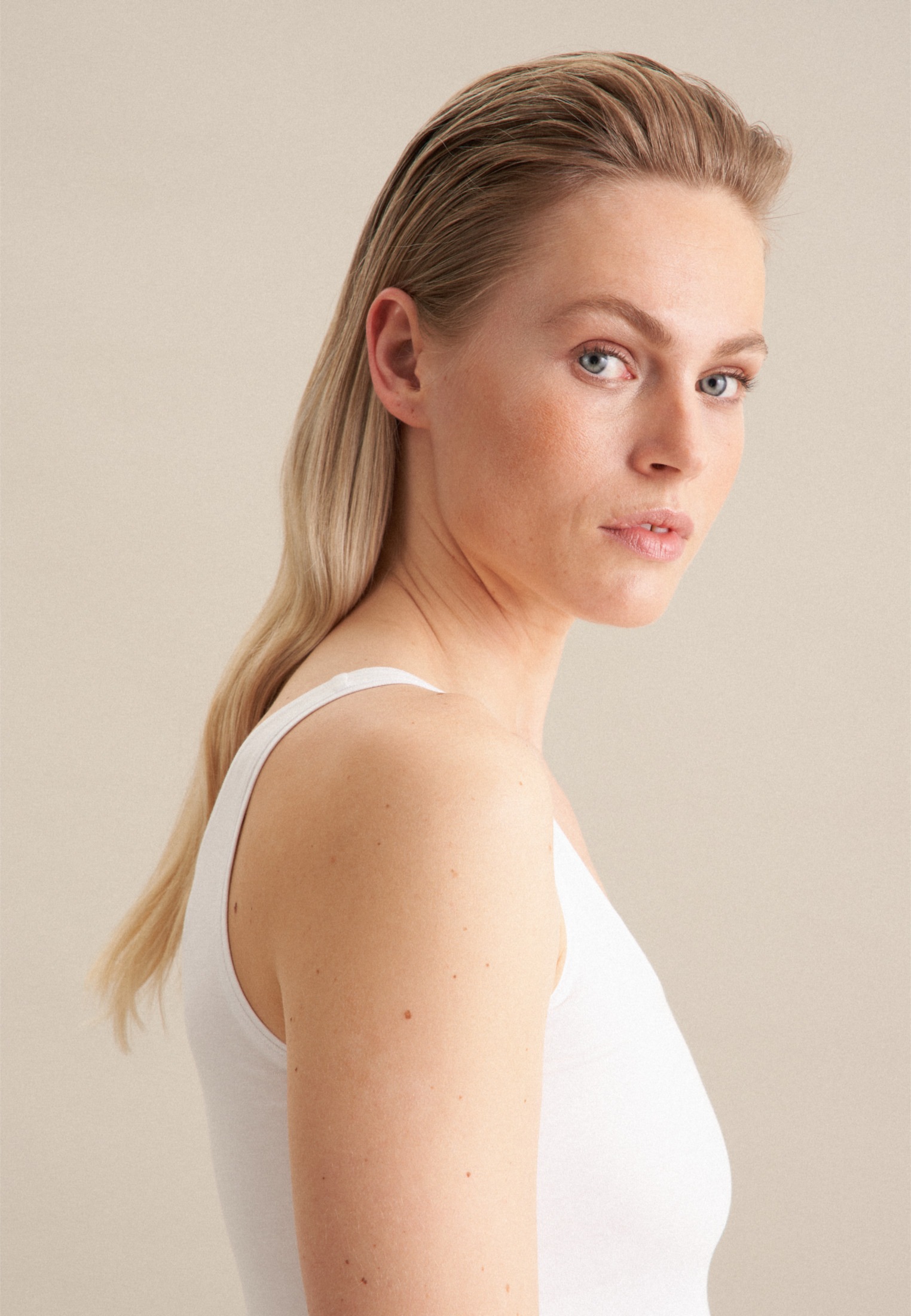 seidensticker Shirttop »Schwarze Rose«, Ohne Arm Rundhals
