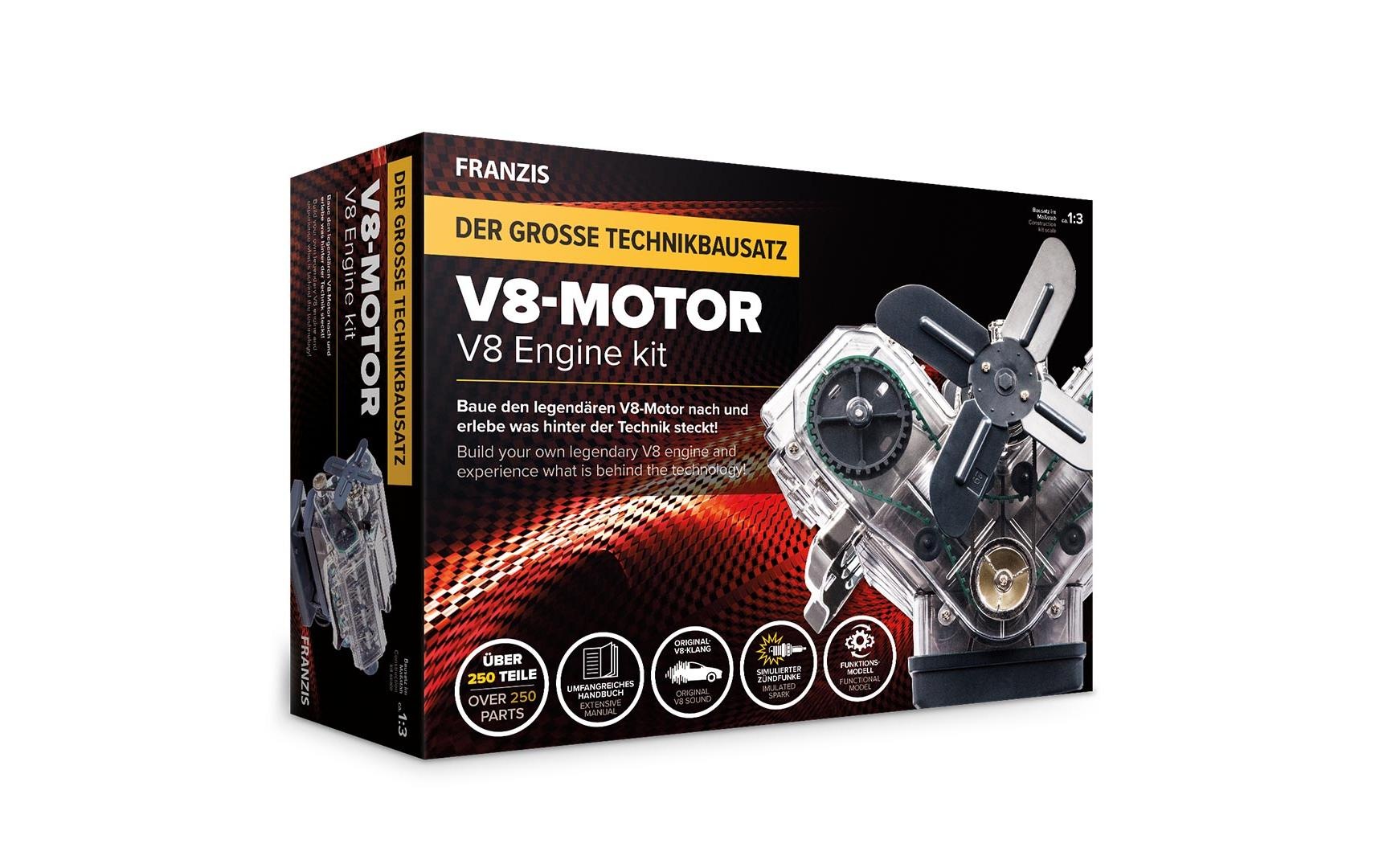 Image of Franzis Spielbausteine "V8 DE/EN"