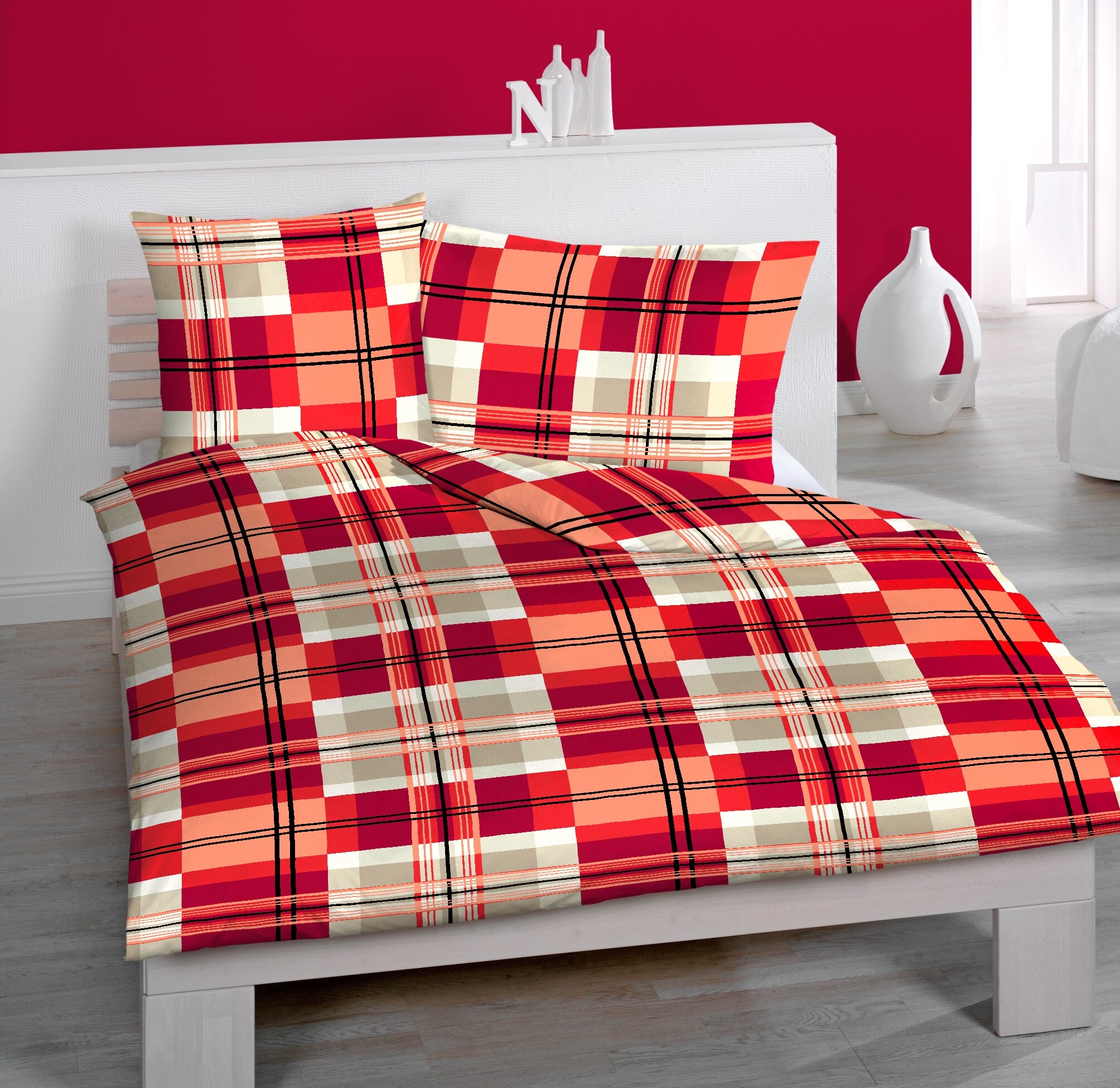 Image of HOME FASHION Bettbezug »Coraline«, (1 St.), verdeckter Reissverschluss bei Ackermann Versand Schweiz