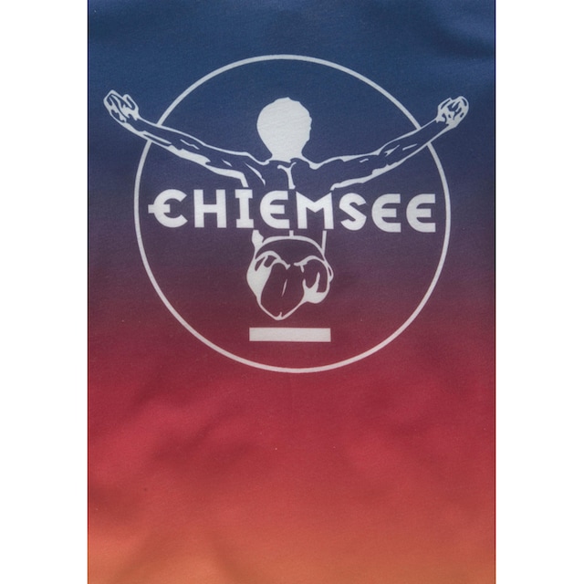 Chiemsee T-Shirt, im Farbverlauf mit Druck vorn Découvrir sur