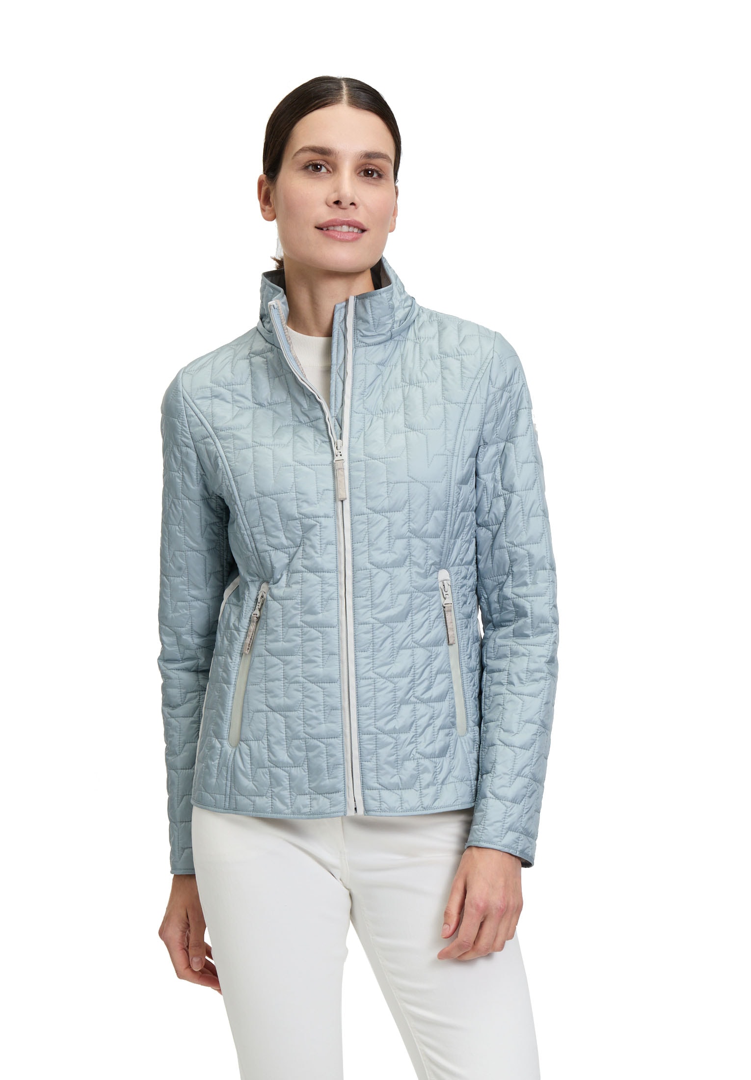 Gil Bret Steppjacke, mit Kapuze, mit Kapuze und Reissverrschluss