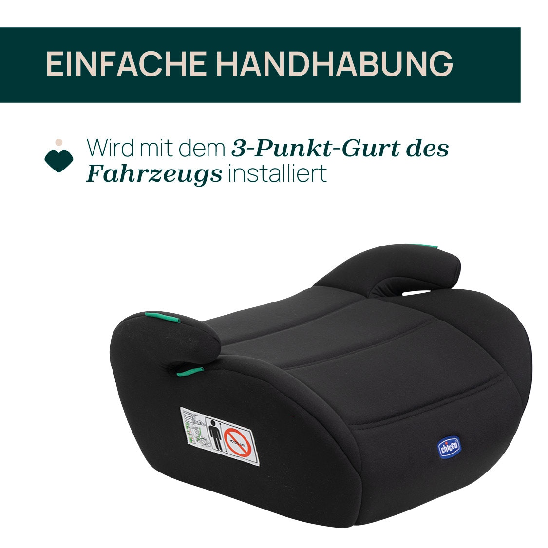 Chicco Rehausseur de siège pour enfant »Quasar I-Size«