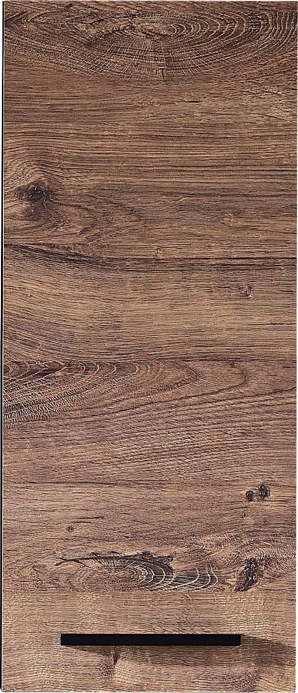 Saphir Hängeschrank »Quickset 374 Wand-Badschrank, 1 Tür, 2 Einlegeböden, inkl. Türdämpfer« Badezimmer-Hängeschrank, 30 cm breit, Eiche Ribbeck quer Nachbildung