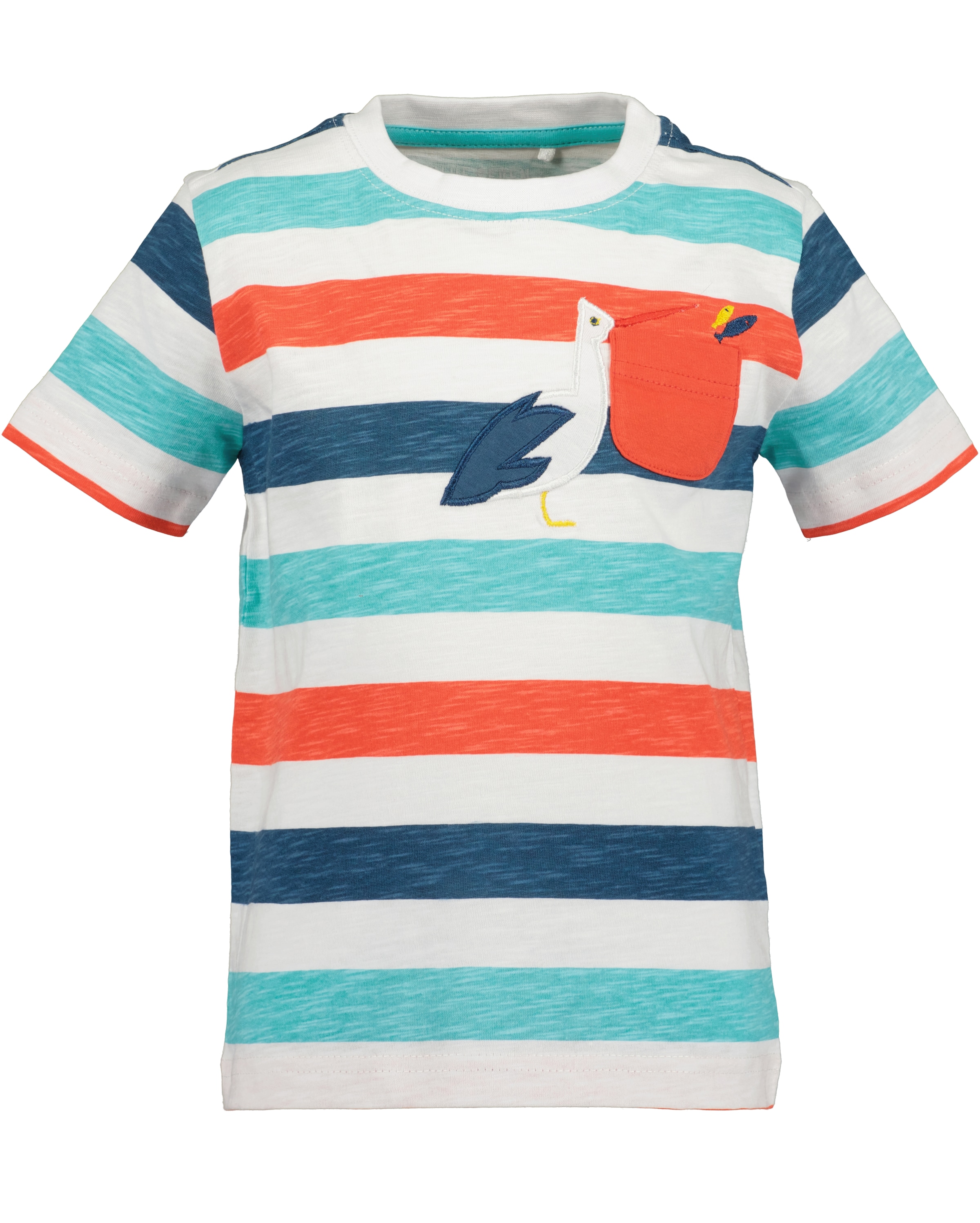 Blue Seven Kurzarmshirt, (Packung, 2 tlg.), mit tollen maritimen Motiven