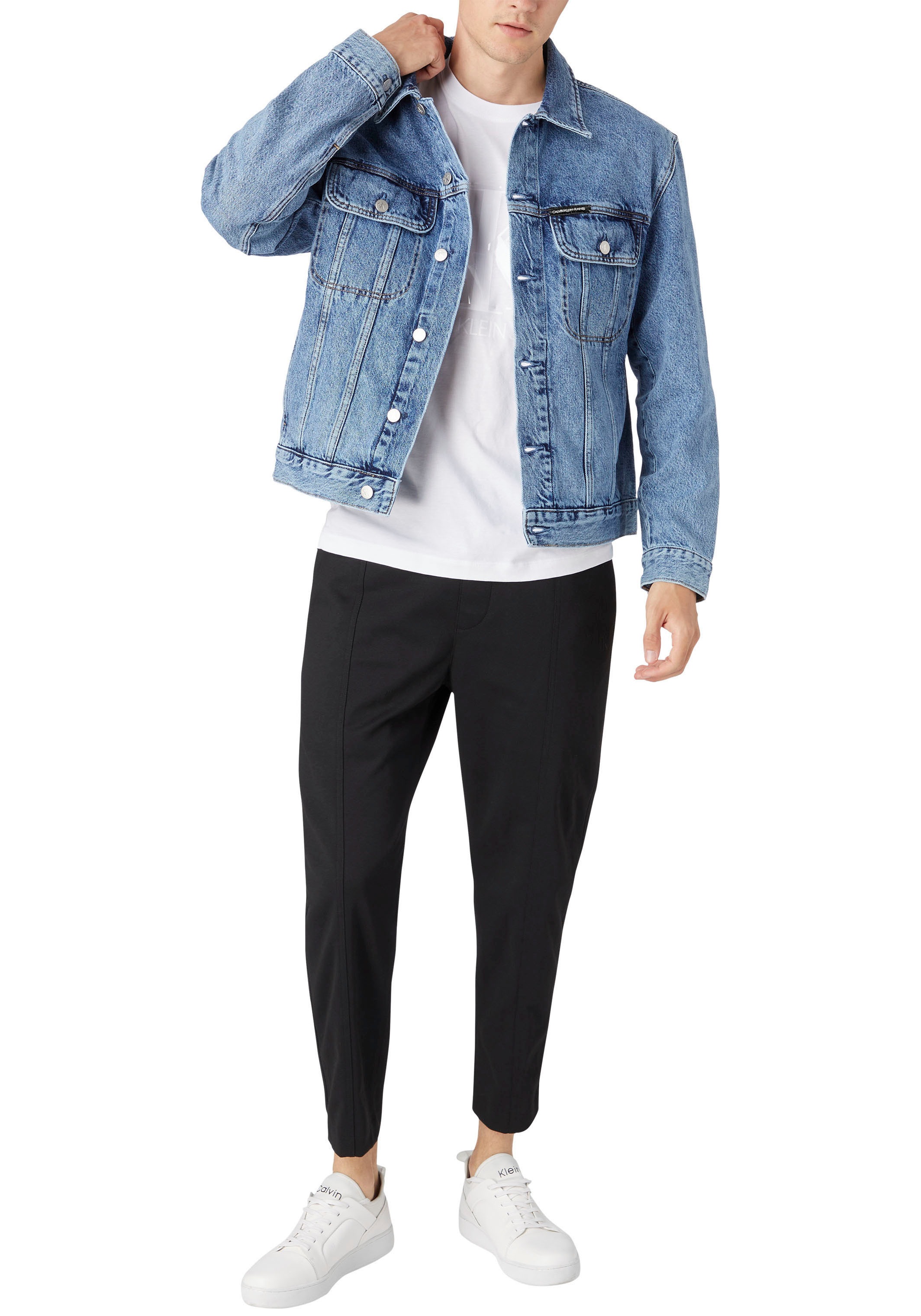 Image of Calvin Klein Jeans Jeansjacke »REGULAR DENIM JACKET« bei Ackermann Versand Schweiz