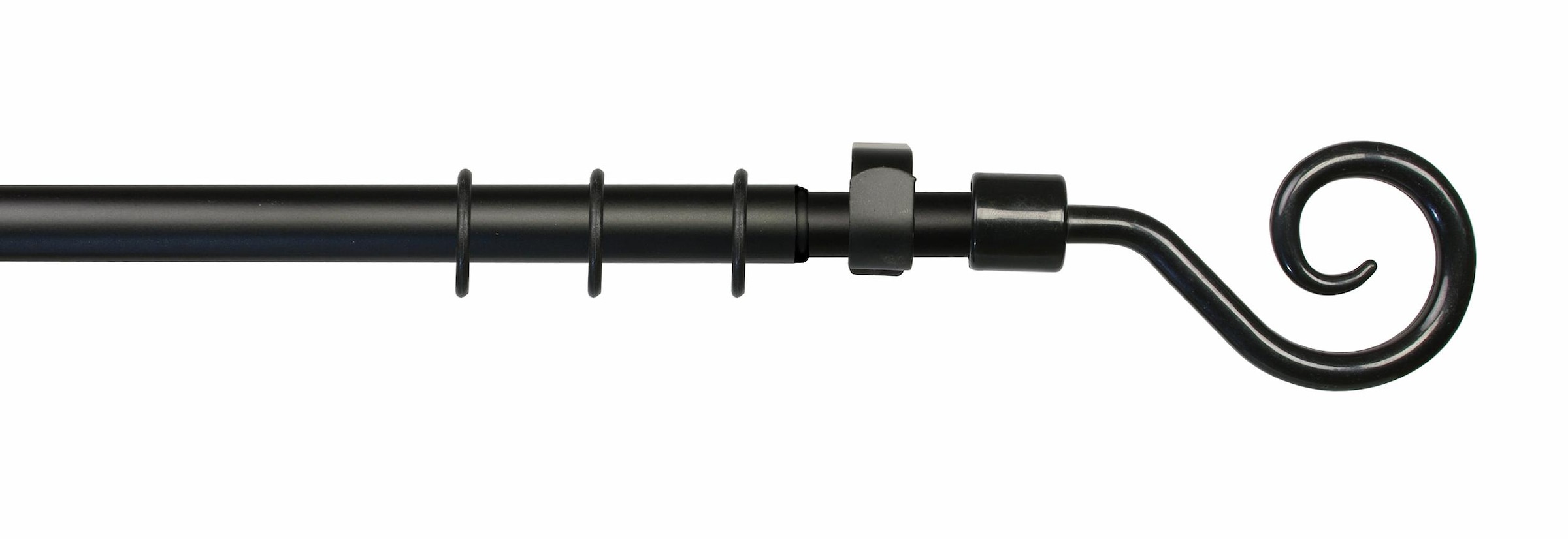 Liedeco Gardinenstange »Mykene« Ø 20 mm 1 läufig-läufig ausziehbar