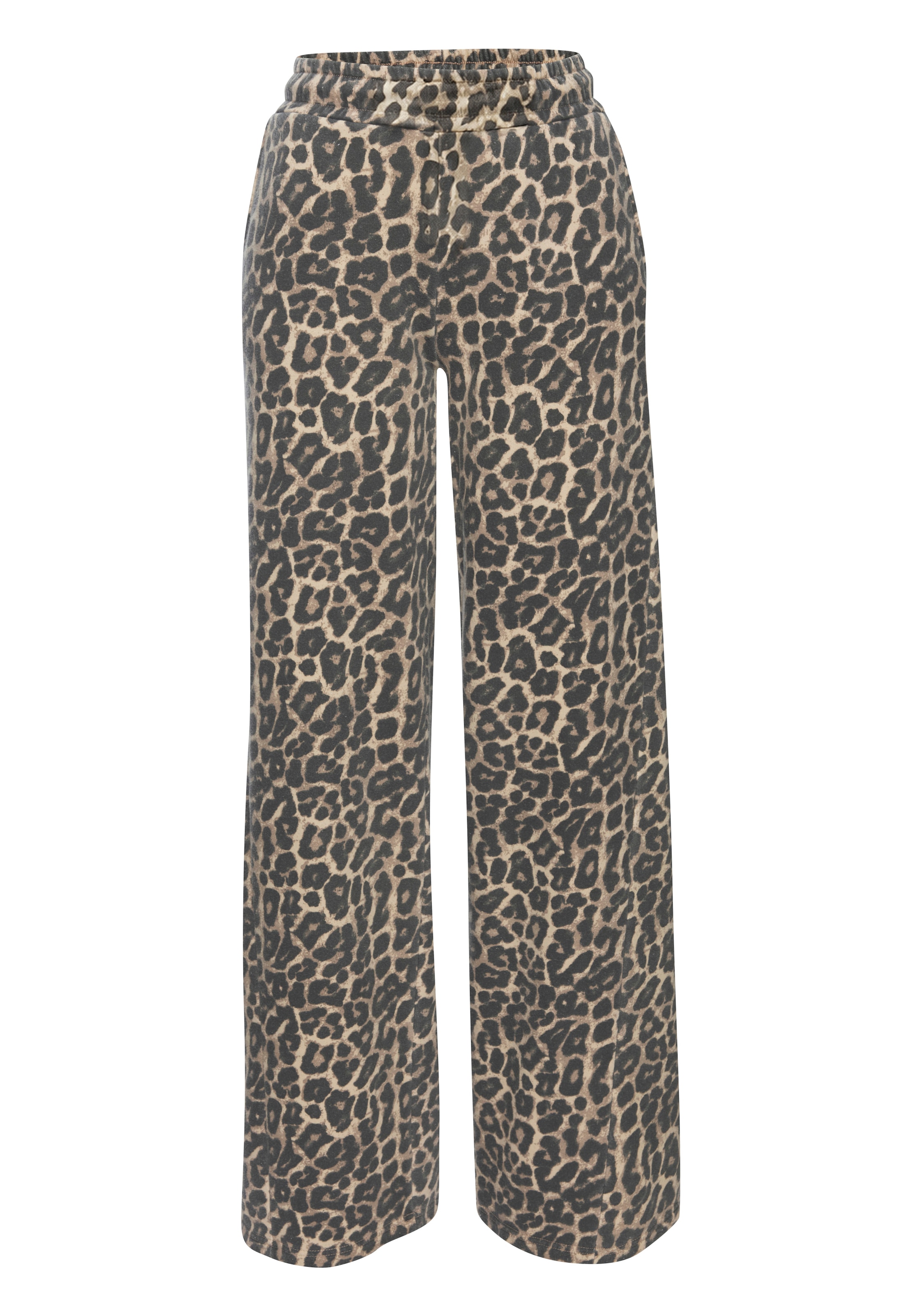 Buffalo Pantalon sweat »- Relaxhose in Leo-Optik«  imprimé animal léopard