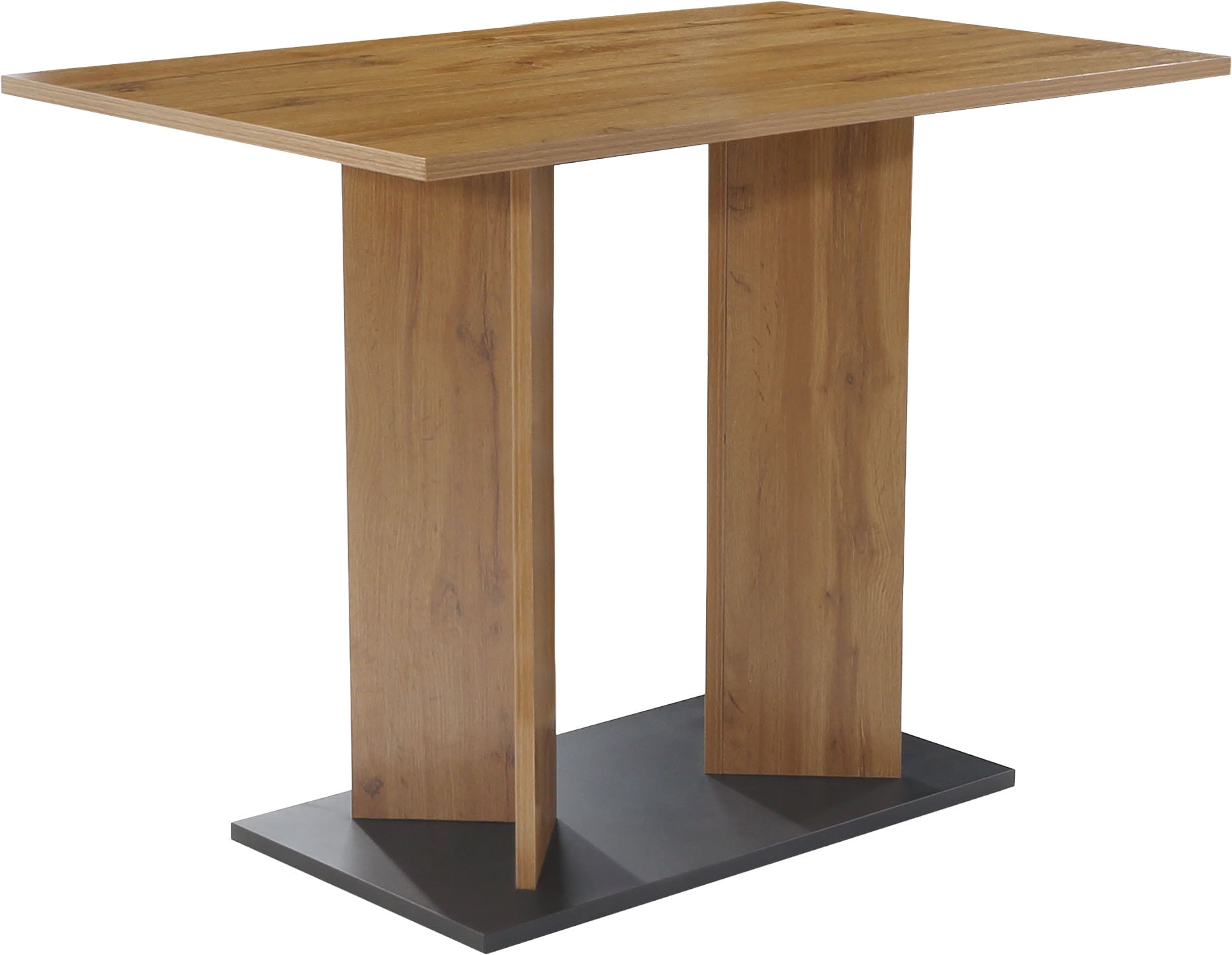 GOODproduct Ensemble de bancs d'angle »Theo (Set, 4-tlg. Tisch, Bank und 2 Stühle) 2 Farben wählbar« Bank links/rechts montierbar, mit Stauraum, Stühle im 2er Set