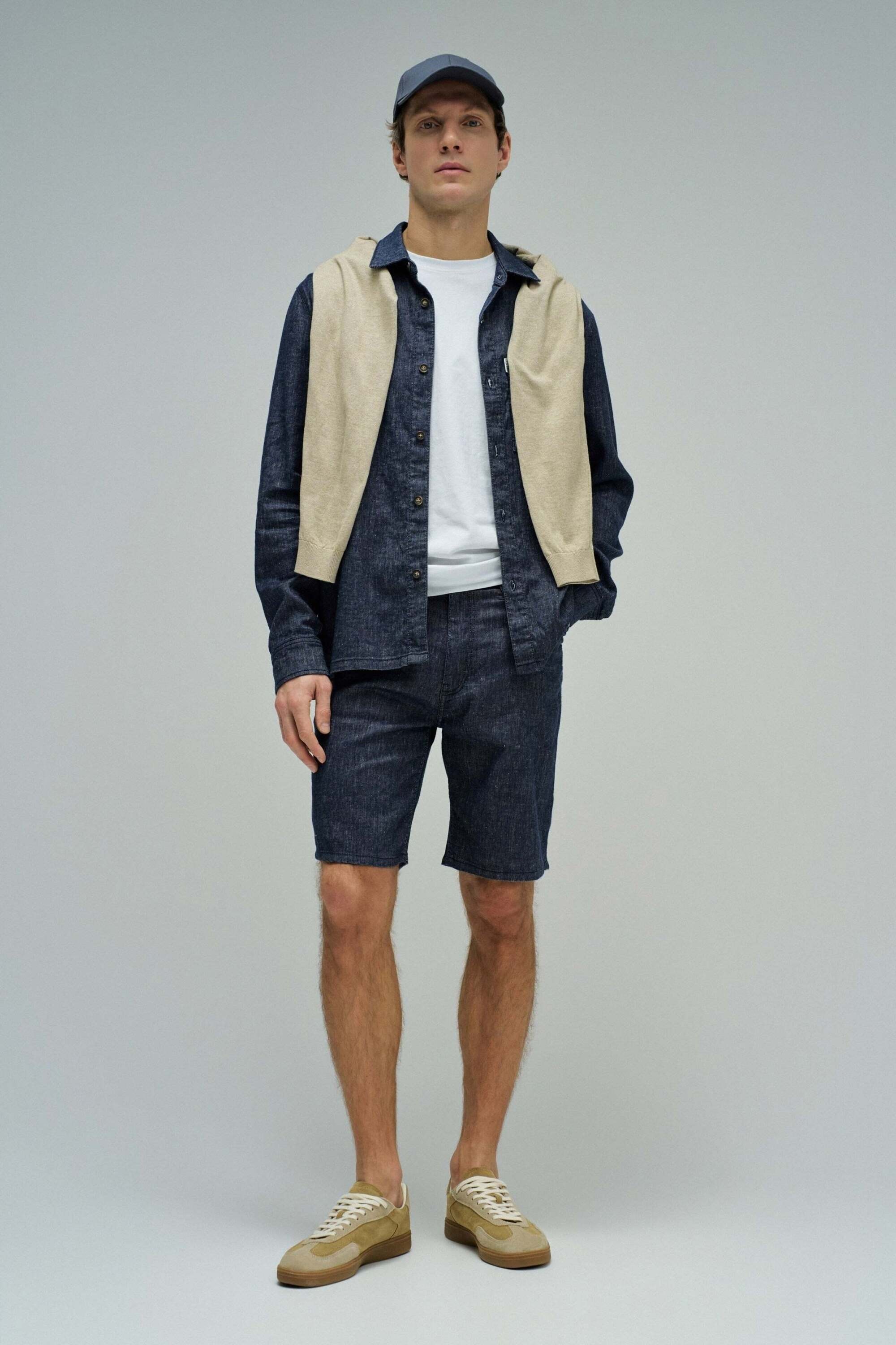 Salsa Shorts »Salsa Jeans Leinenshorts Indigo Linen«