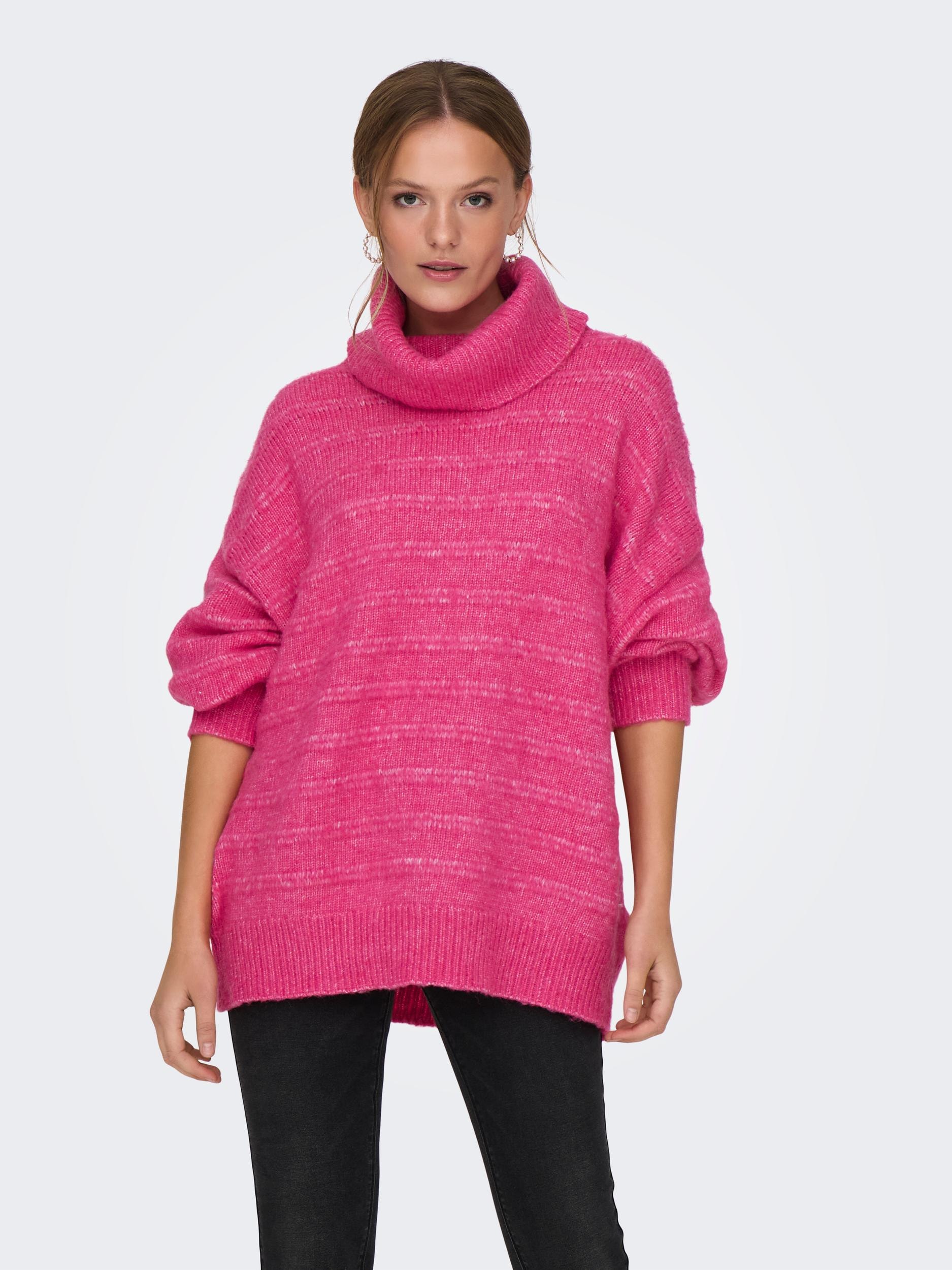 Rollkragenpullover »ONLCELINA LIFE LS LOOSE ROLLNECK CC KNT«