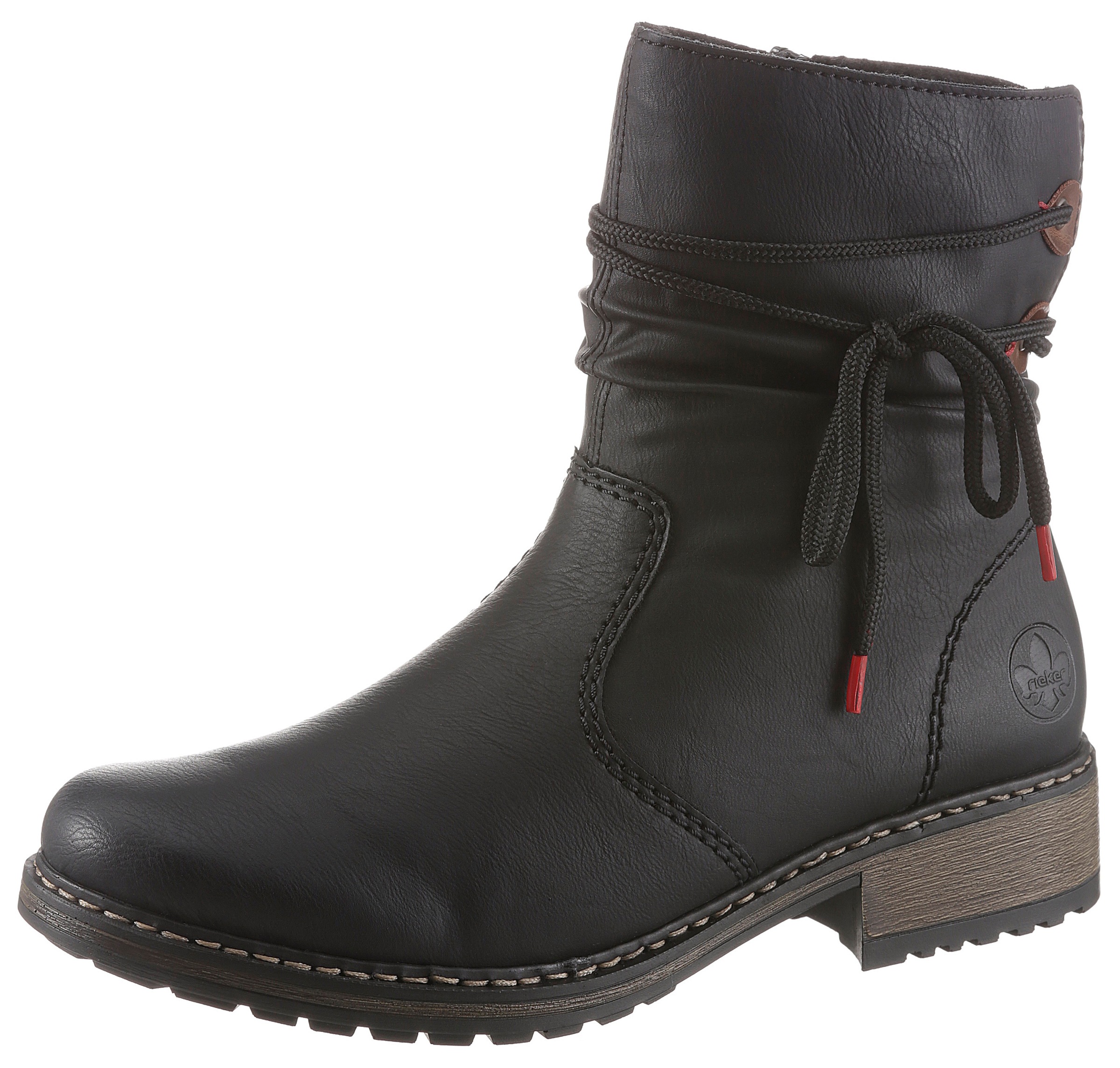 Image of Rieker Winterstiefelette, mit schaftumspielender Zierschnürung bei Ackermann Versand Schweiz