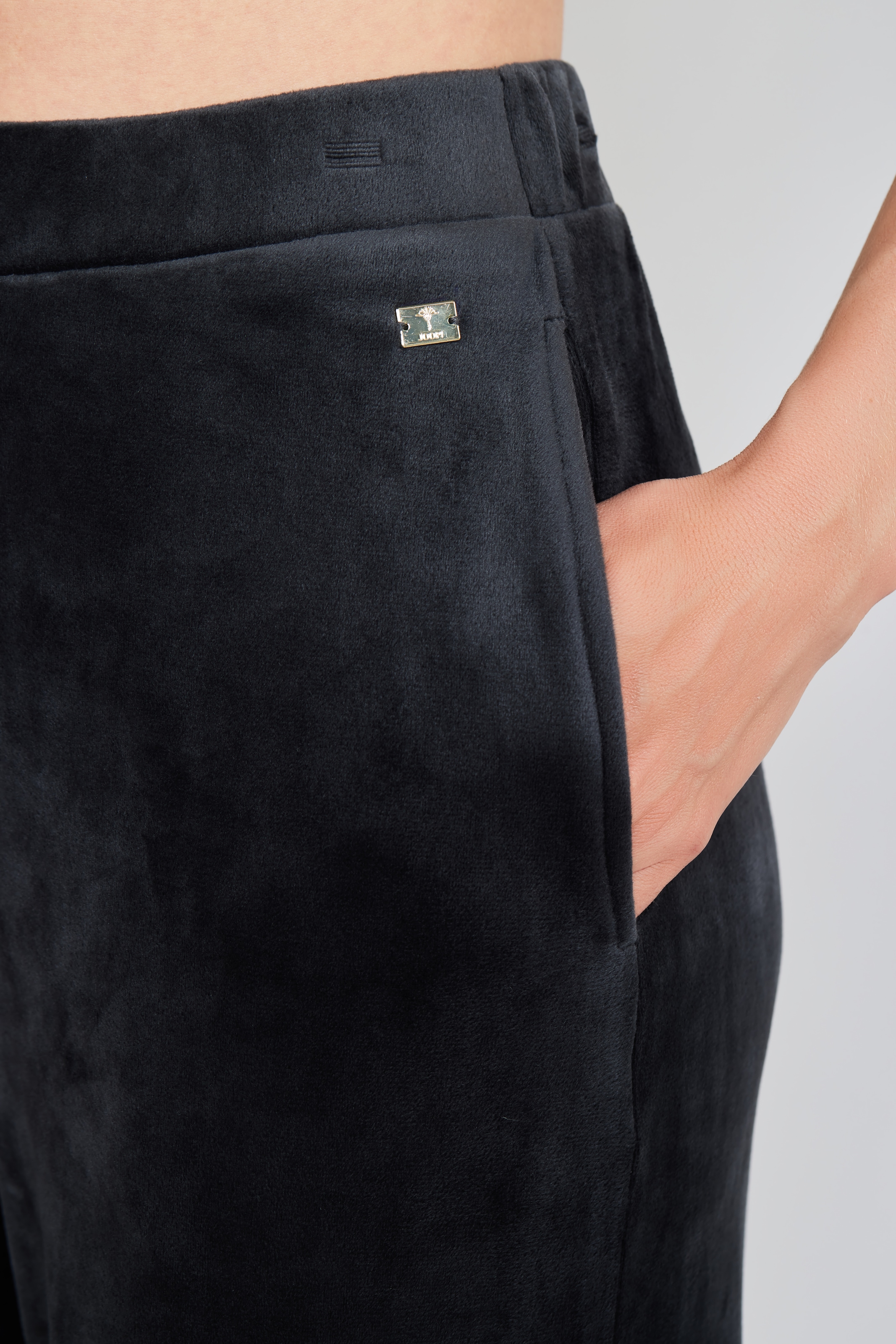 JOOP! Pyjamahose »Relax«  seitliche Taschen, Samt-Qualität, teilelastischer Bund