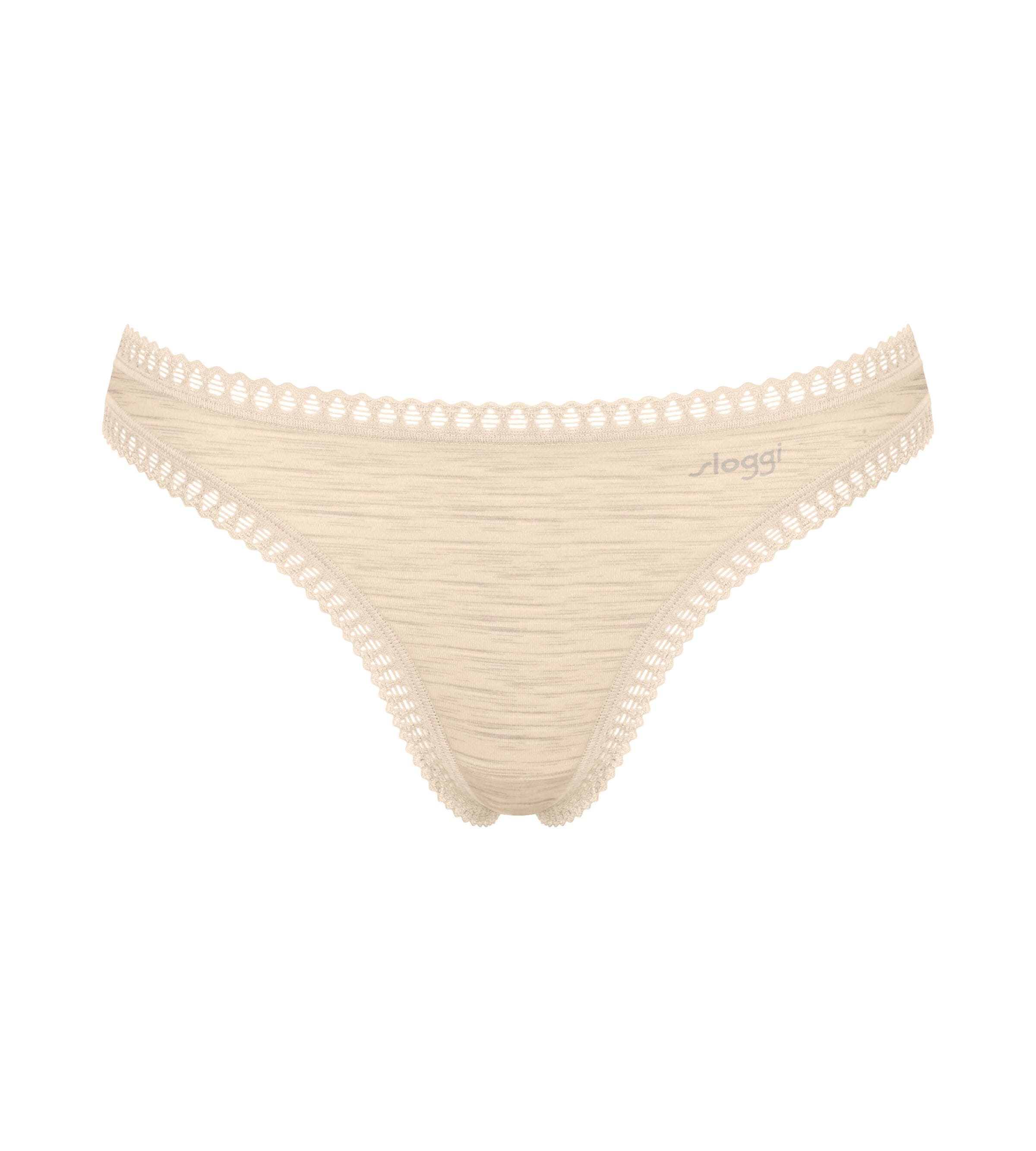 sloggi String »GO Crush« détails en dentelle extensible, multipack, mélange coton, confortable