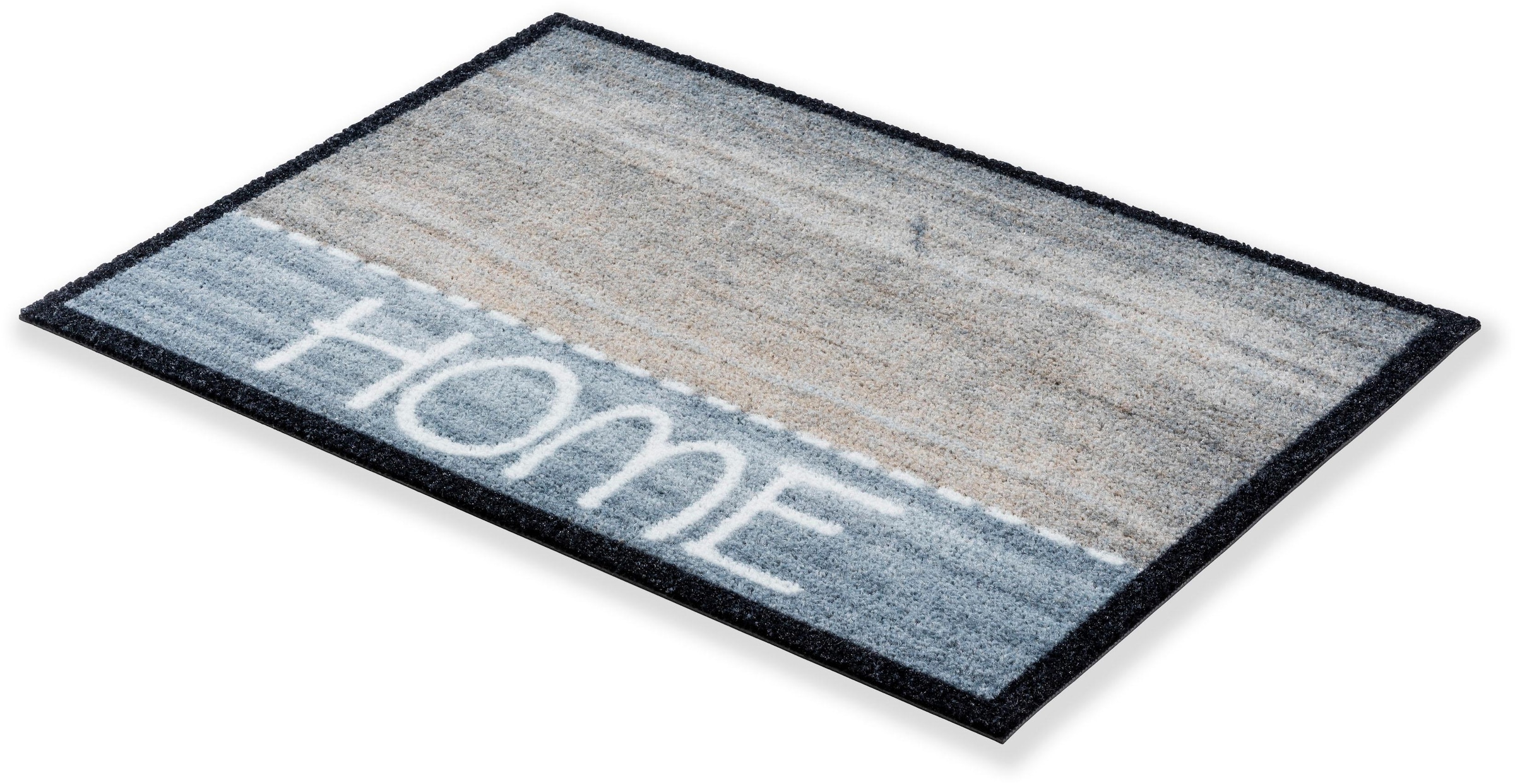 ASTRA Fussmatte »Deco Brush 1630«, rechteckig, 7 mm Höhe, Schmutzfangmatte, mit Spruch, In -und Outdoor geeignet
