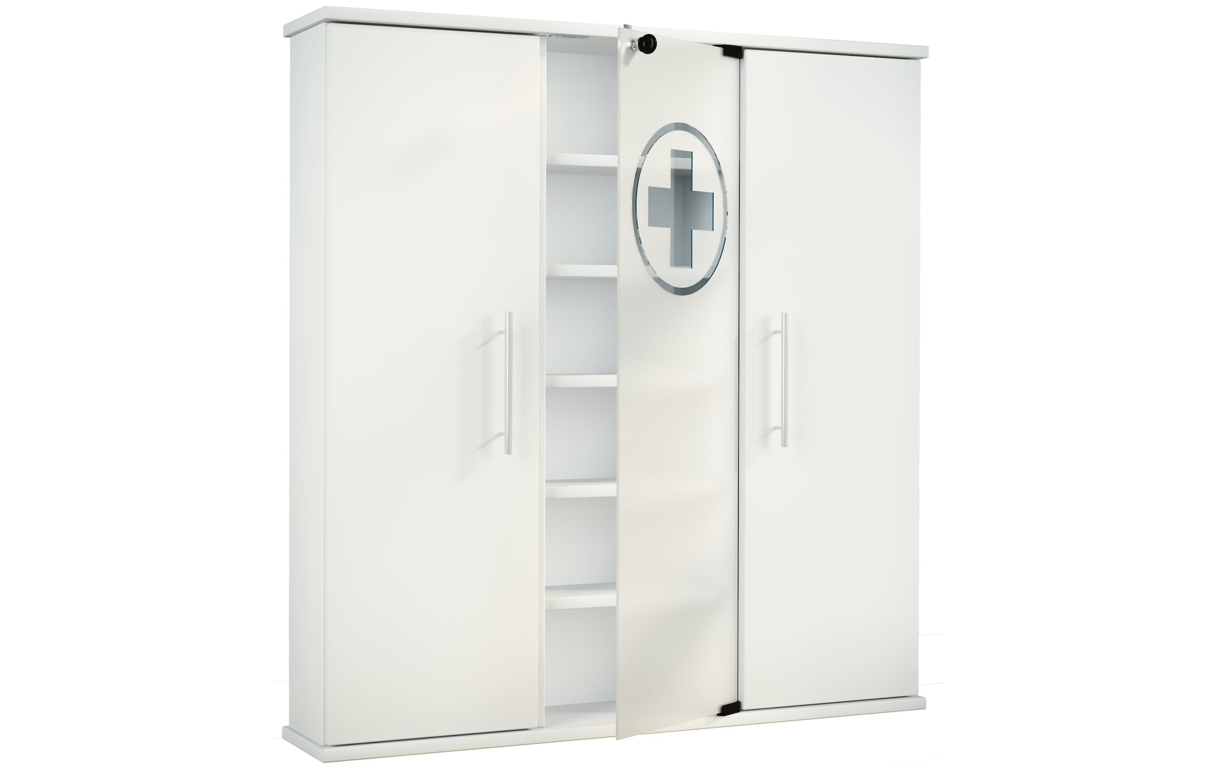 VCM Medizinschrank »Erste Hilfe Schrank Santila 92 x 88 x 18 cm«