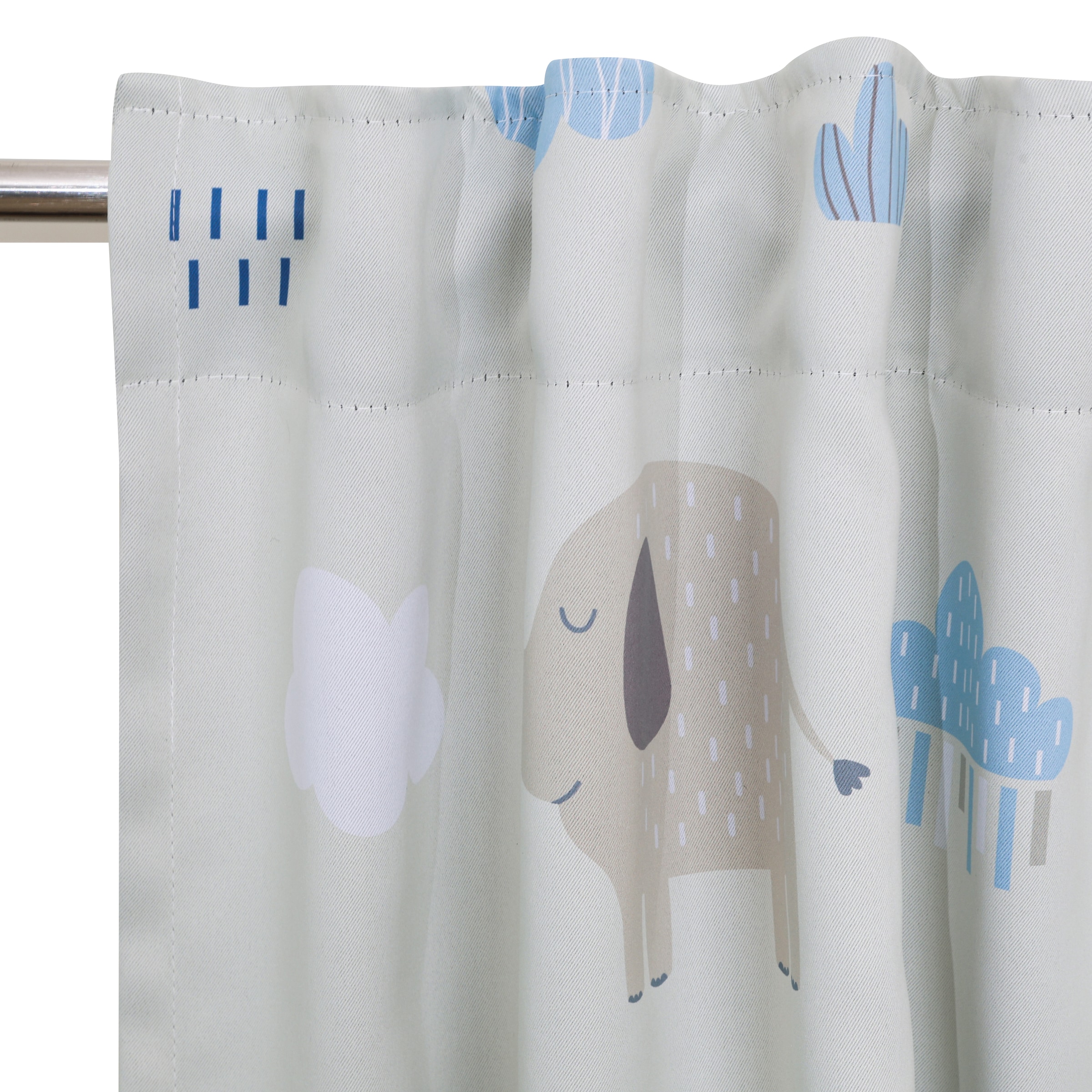 GOODproduct »Maurrice« Bande multifonctionnelle 1 cuis tlg. opaque, bande multifonction, facile d'entretien, motif éléphant