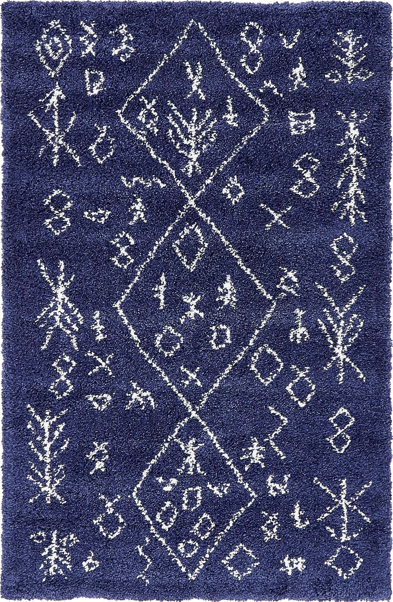 Image of Myflair Möbel & Accessoires Hochflor-Teppich »Temara Shag«, rechteckig, 51 mm Höhe, gewebt, Scandi Design, ideal im Wohnzimmer & Schlafzimmer bei Ackermann Versand Schweiz