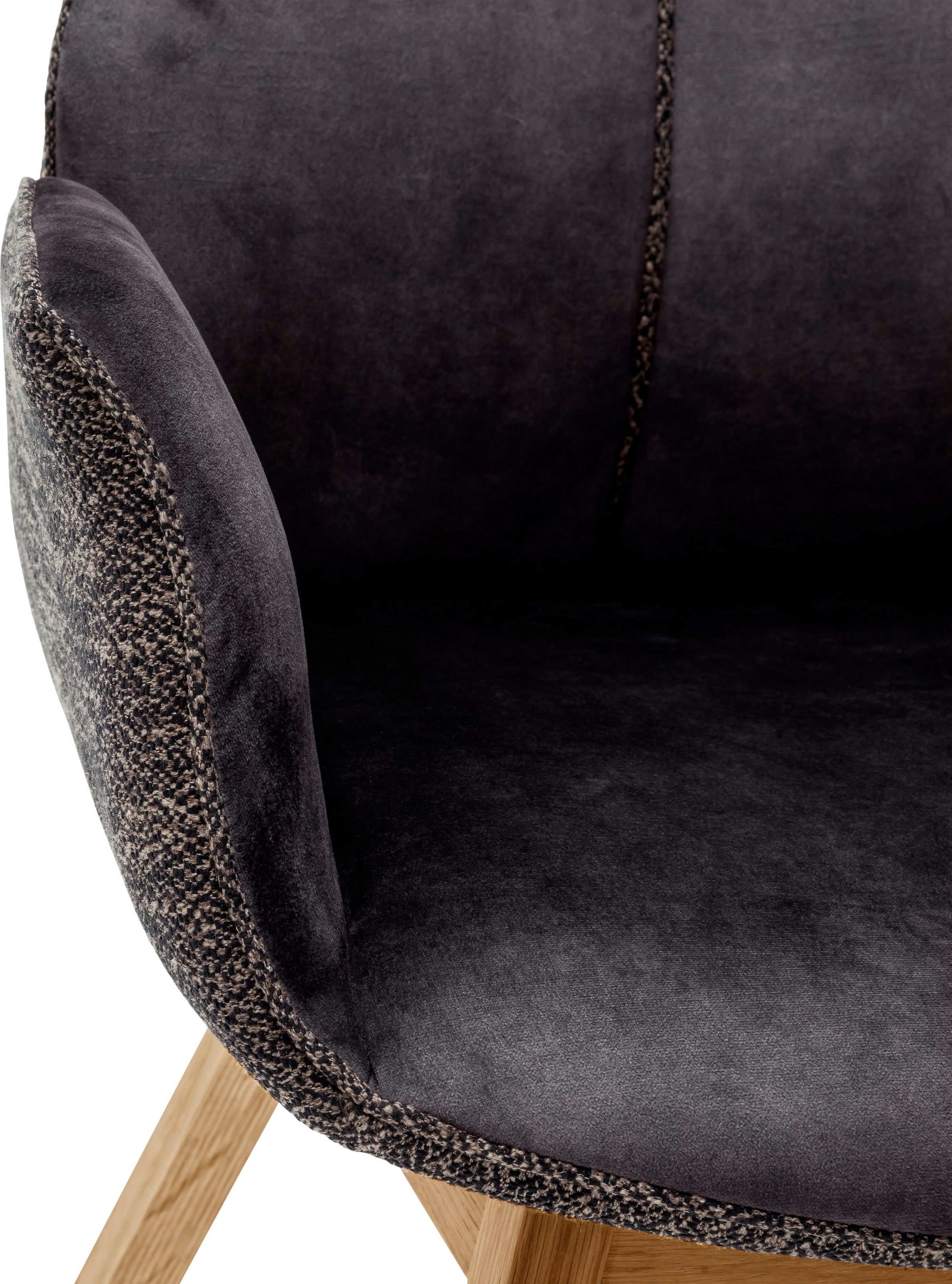 MCA furniture Armlehnstuhl »Tacoma« (Set) 2 Stk.2er Set in Vintage Veloursoptik, 180° drehbar, bis 120 kg belastbar