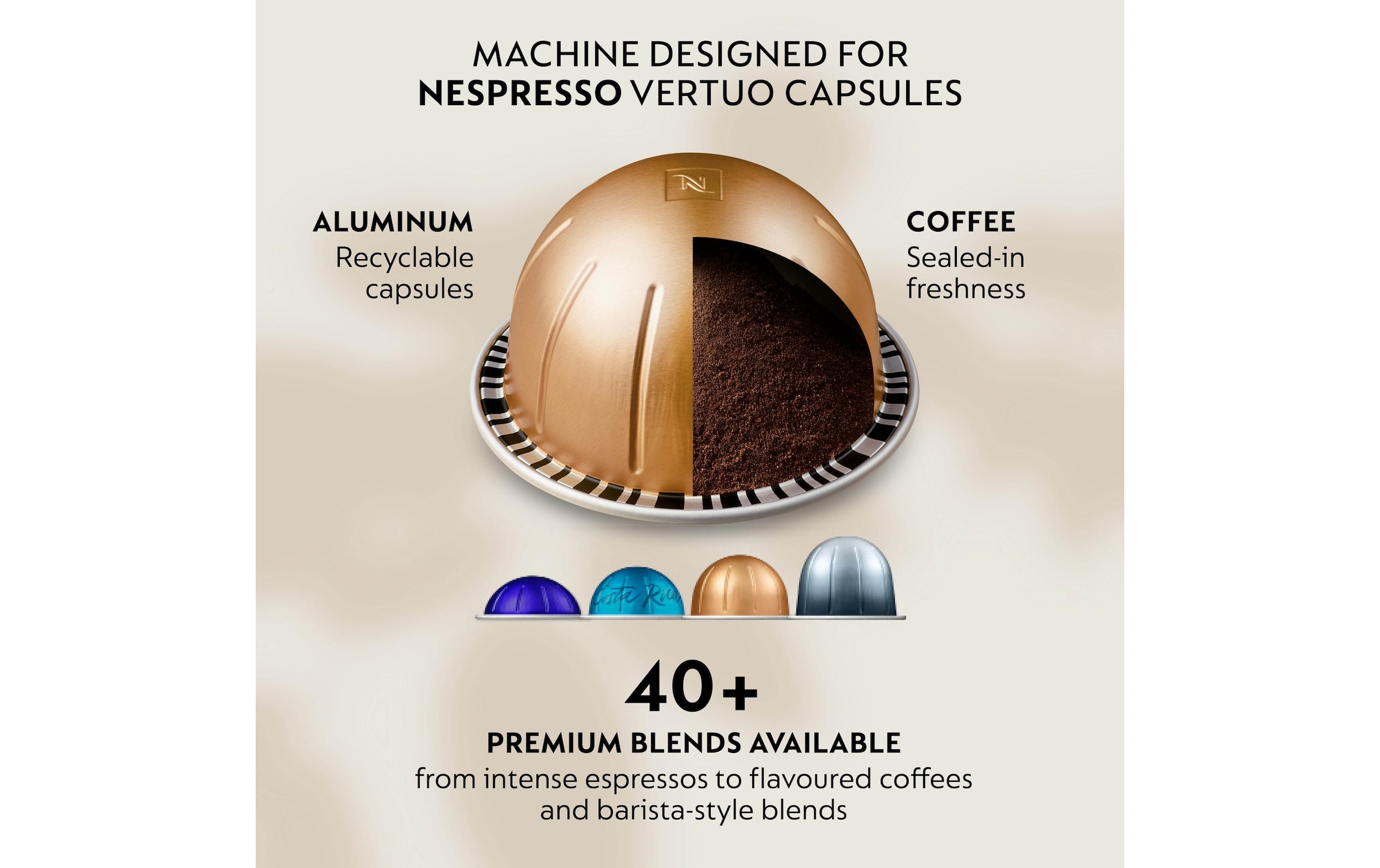 Krups Kapselmaschine »Nespresso Vertuo Up«