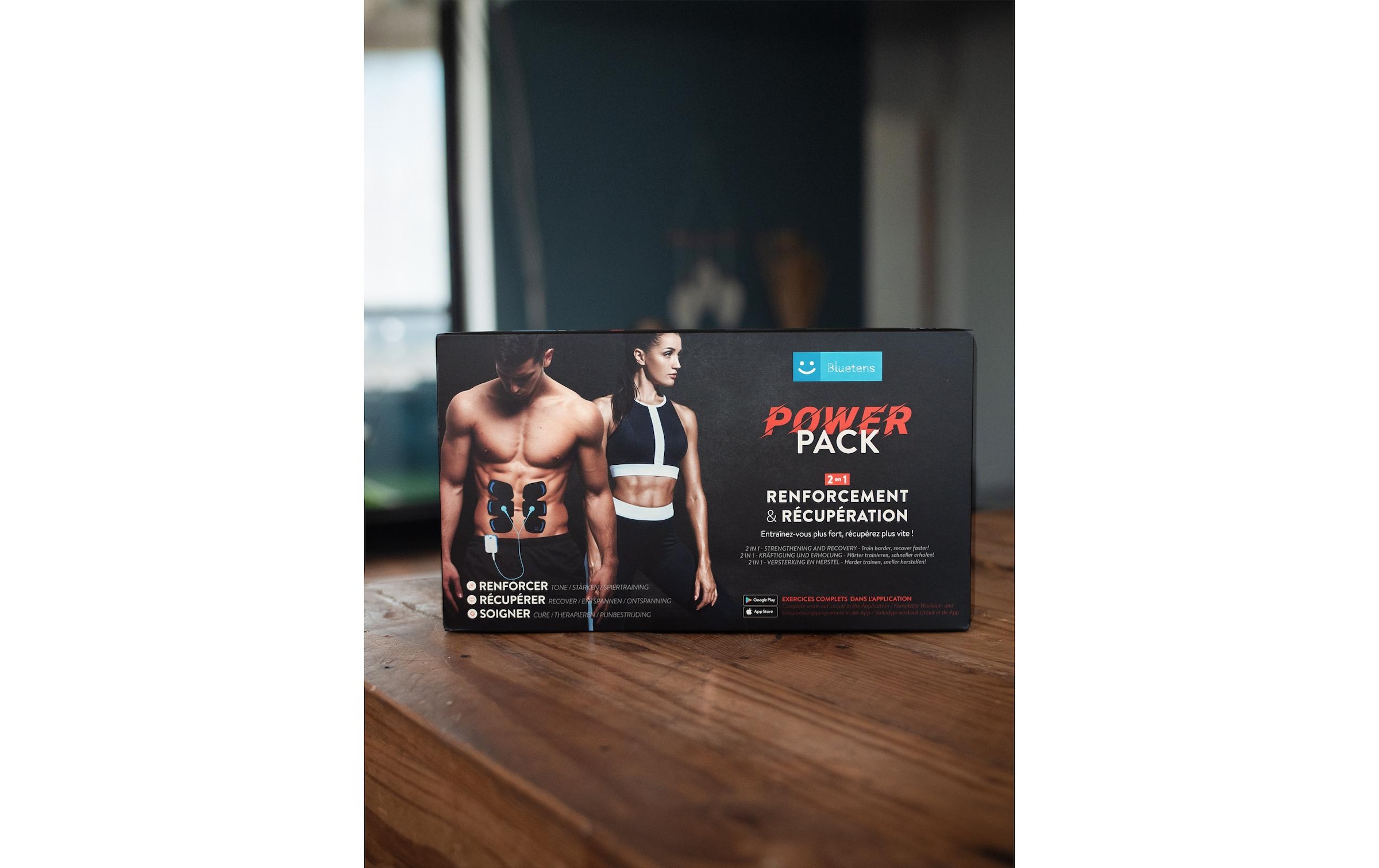 Bluetens Appareil pour abdominaux EMS »Power Pack«