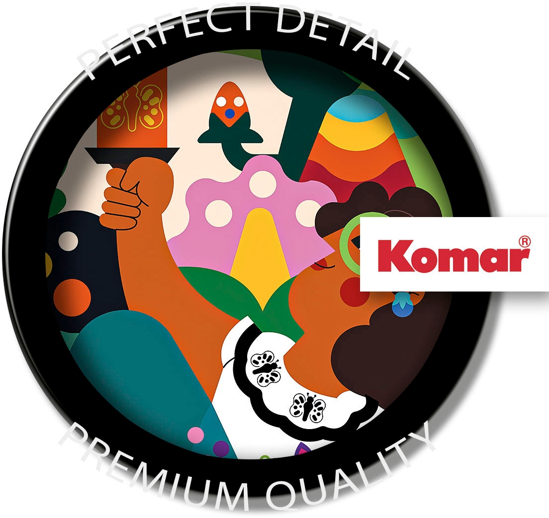 Komar Wandtattoo »selbstklebendes Vlies - Encanto Miracle Candle - Grösse 125 x 125 cm« rund und selbstklebend