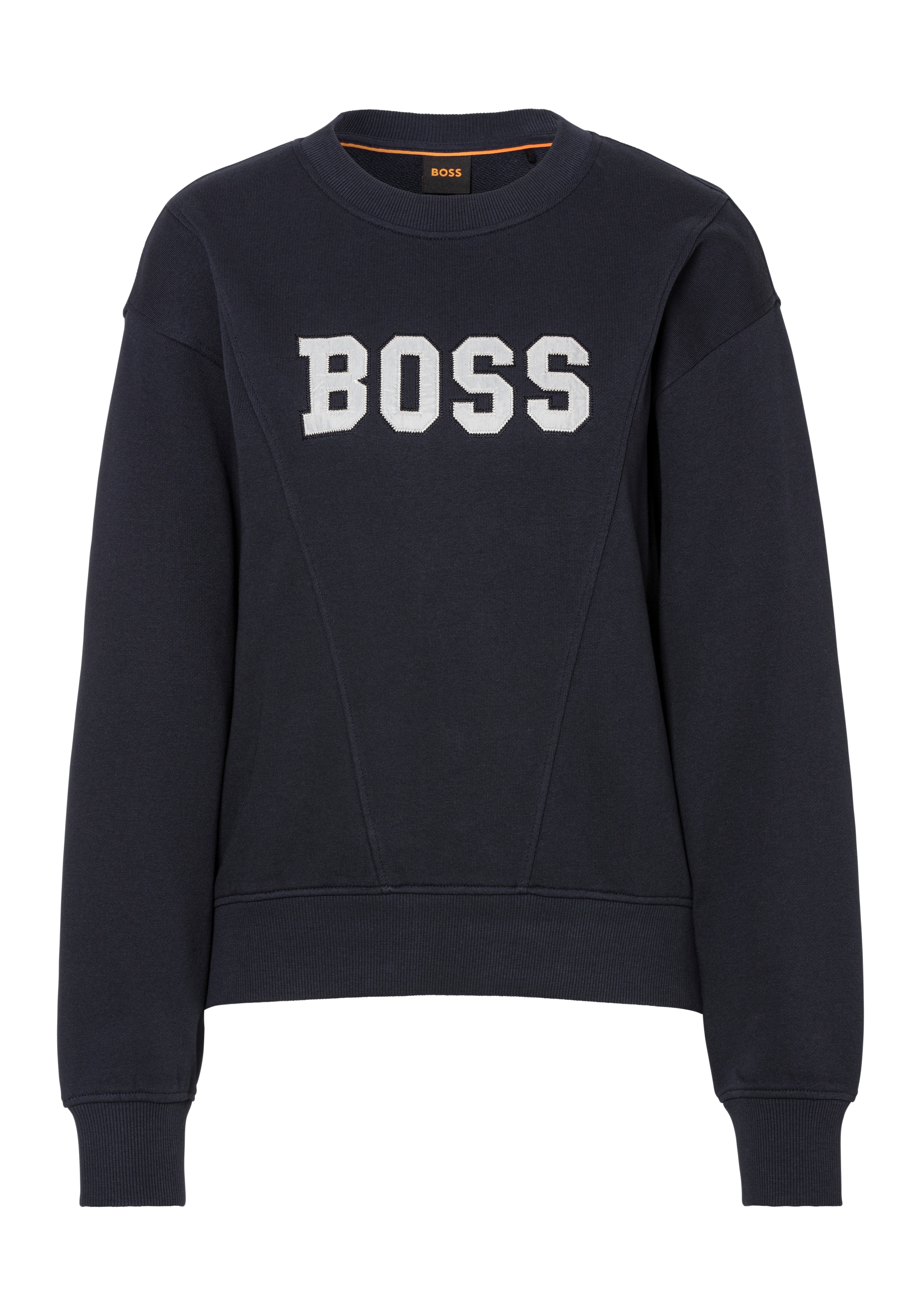 Sweatshirt »C_Eprep_2«, mit BOSS-Logostickerei