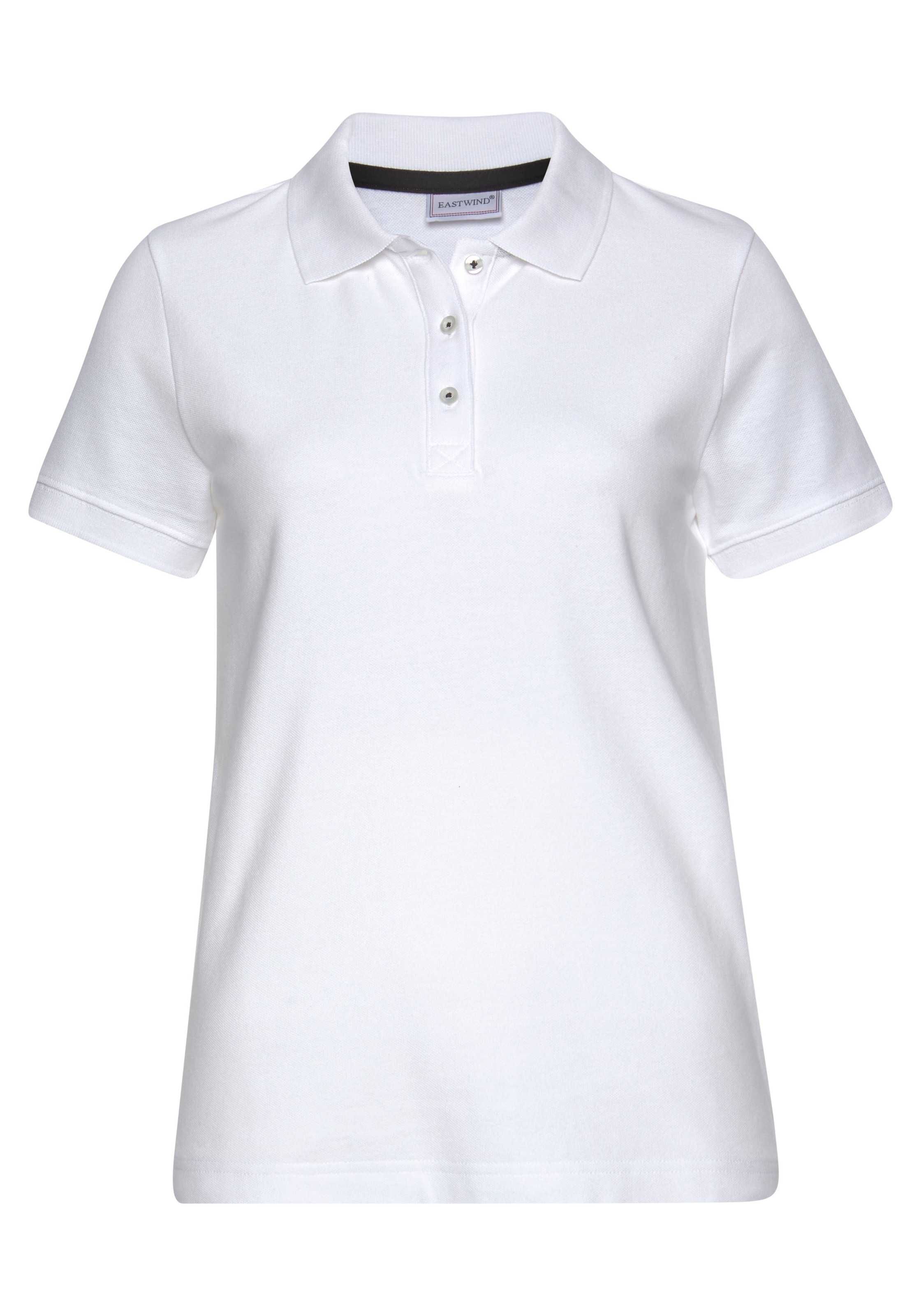 Eastwind Poloshirt, (Packung, 2 tlg., 2er-Pack), Kurzarm, figurumschmeichelnder Schnitt, Polokragen