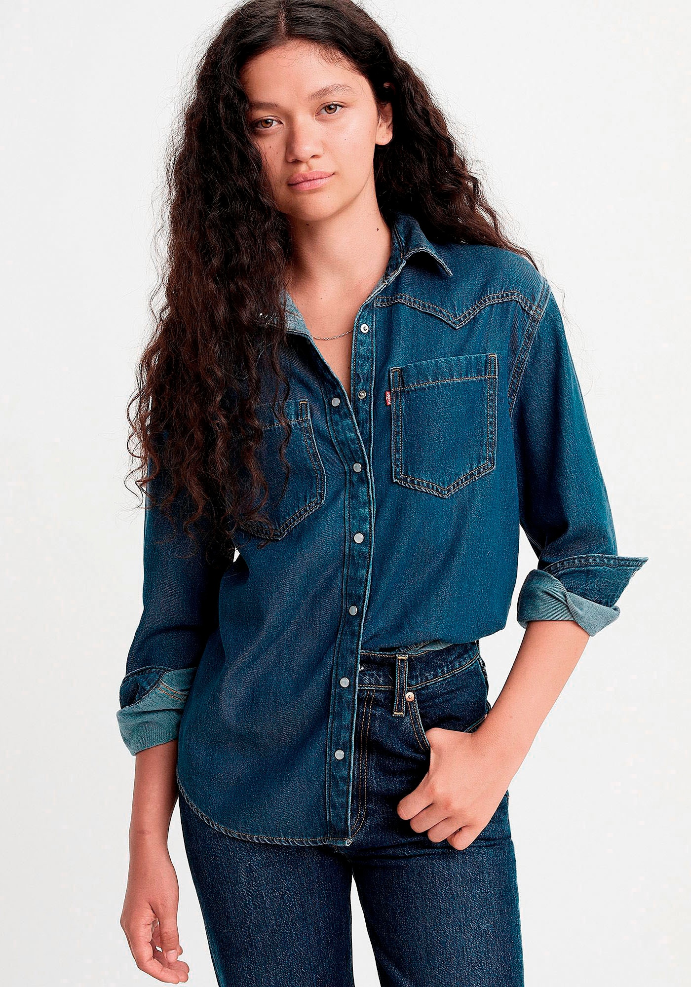 Levi's® Jeansbluse »TEODORA WESTERN SHIRT«