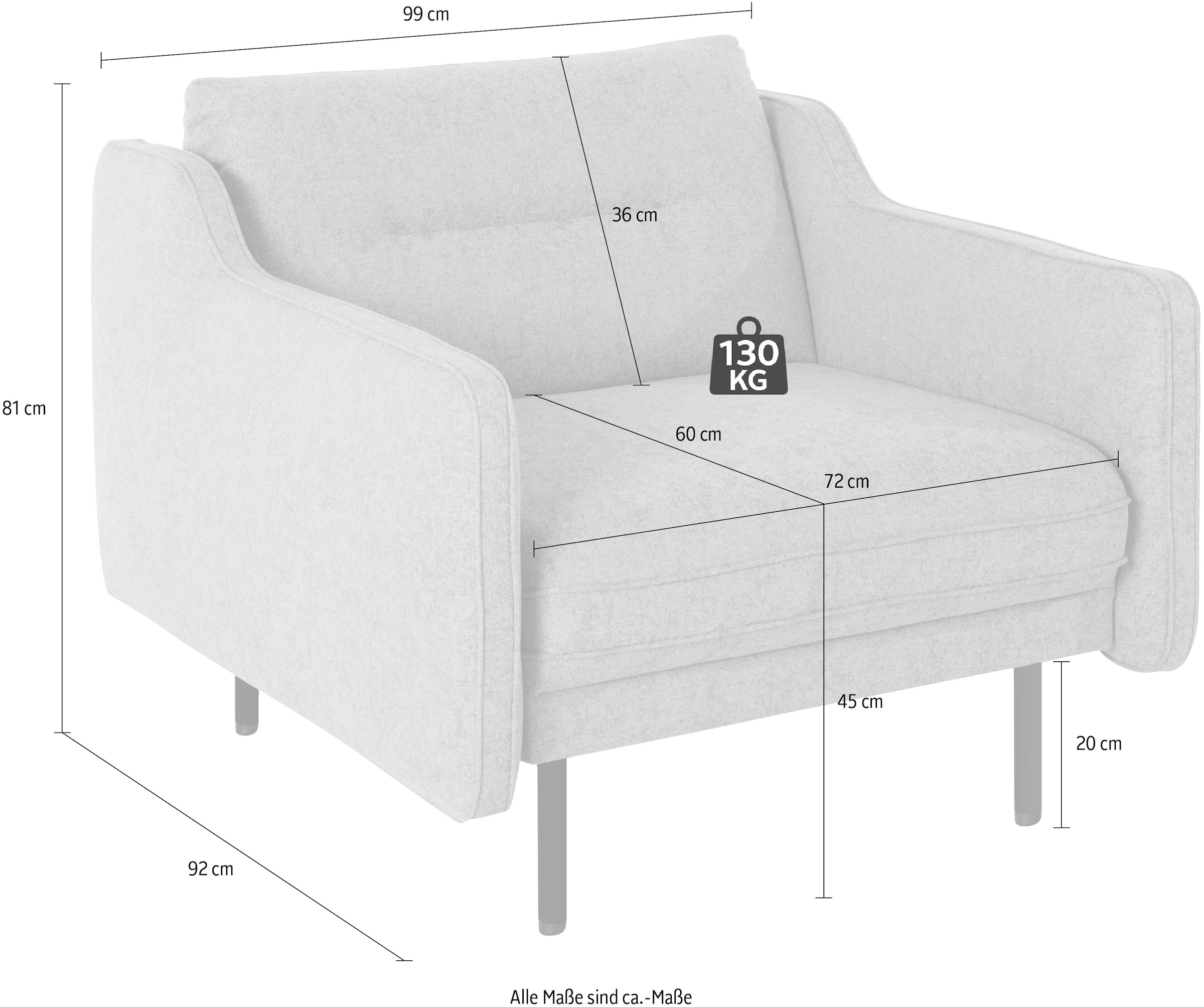 GOODproduct Sessel »Nordfyn« edles Design in 3 Bezugsqualitäten,  Design by Morten Georgsen