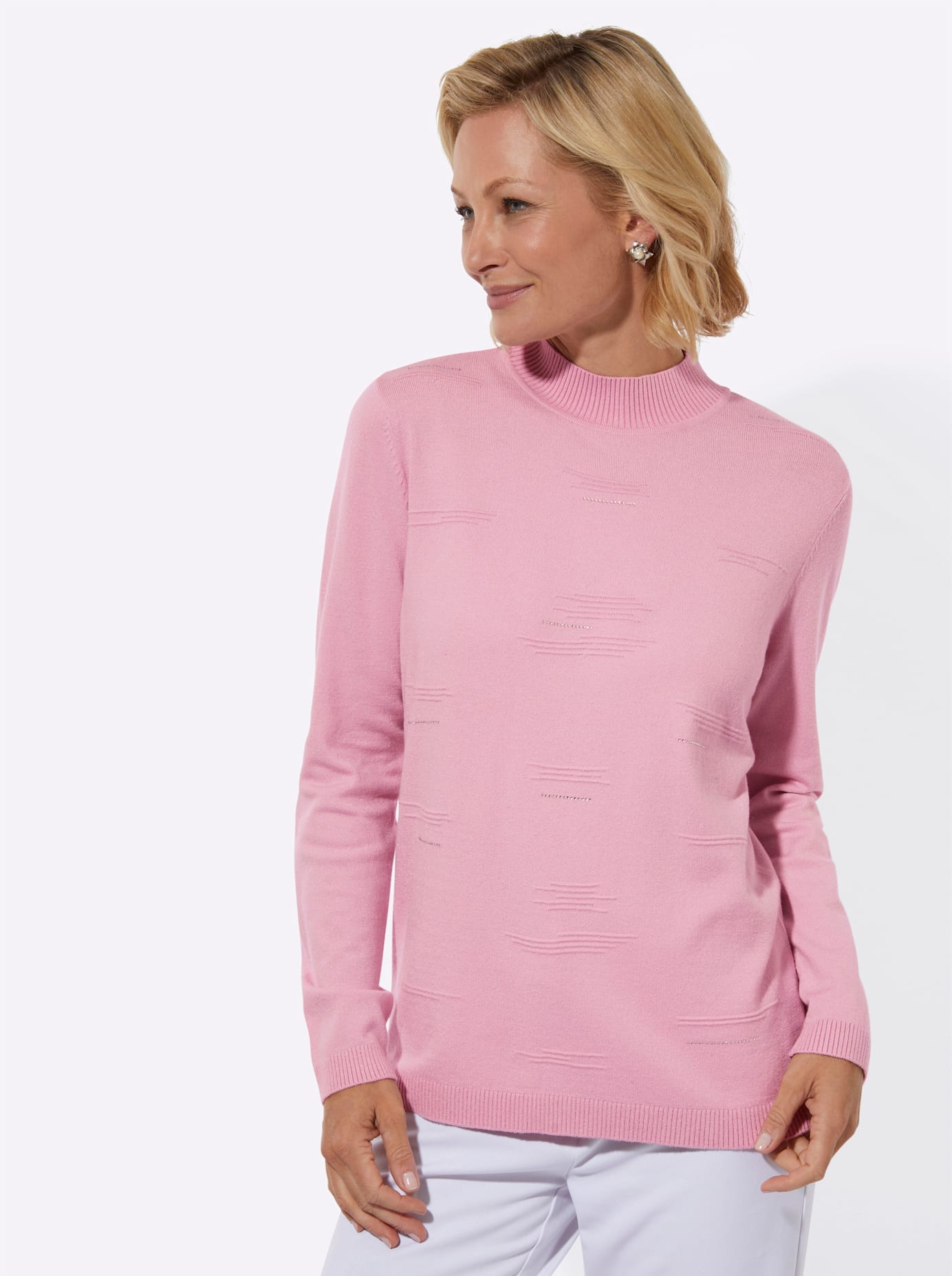   Stehkragenpullover »Stehkragen-Pullover«