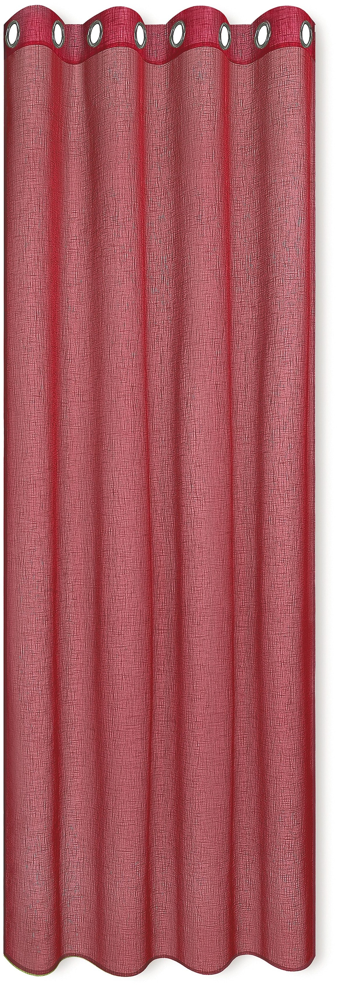 Happy Home Vorhang »MIRANDA«, St.), kaufen 235x140, HxB: (1 jetzt halbtransparent