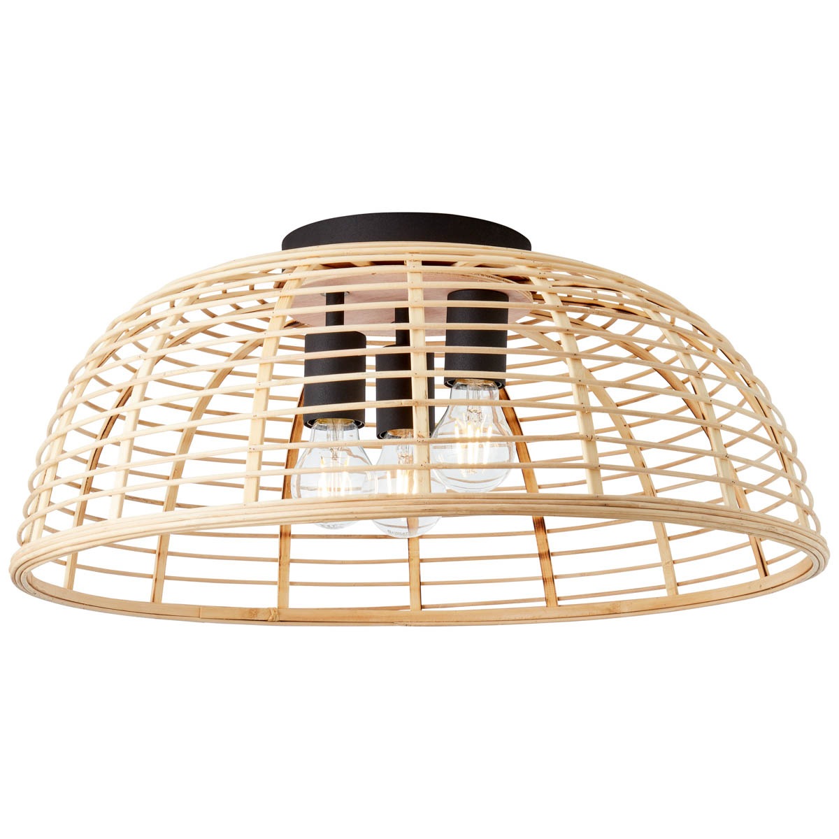 Image of Brilliant Leuchten Deckenleuchte »Crosstown«, E27, 1 St., Deckenlampe 57cm holz hell/schwarz bei Ackermann Versand Schweiz