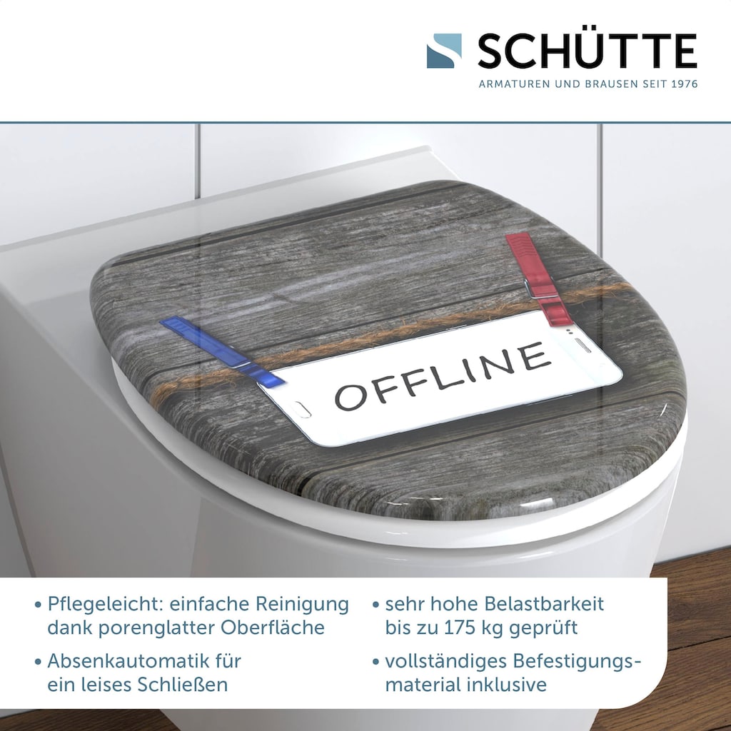 Schütte WC-Sitz »Offline«