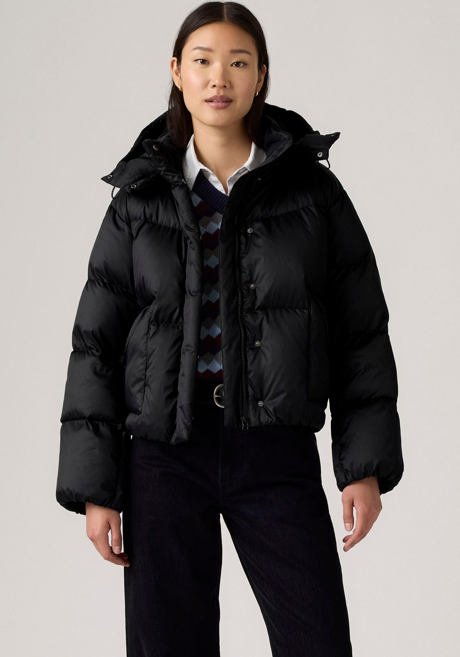 Image of Levis Steppjacke mit Kapuze mit abnehmbarer Kapuze