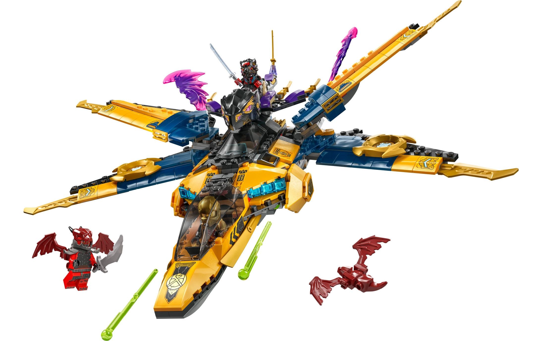 LEGO® Spielbausteine »Ninjago Ras und Arins Super-Sturmflieger 71833«, (510 St.)