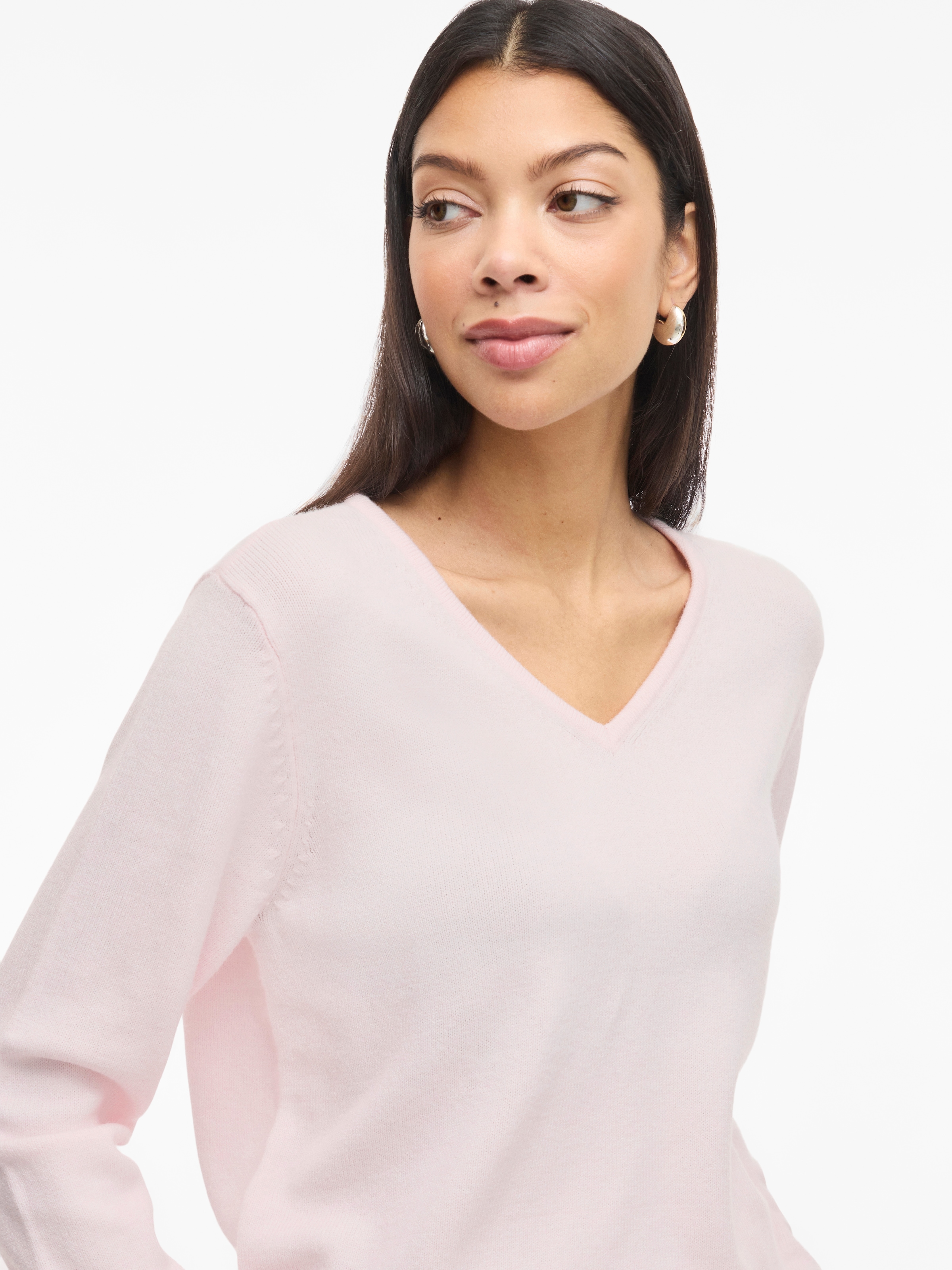 Vila Pull col V »VIRIL V-NECK L/S  KNIT TOP - NOOS«