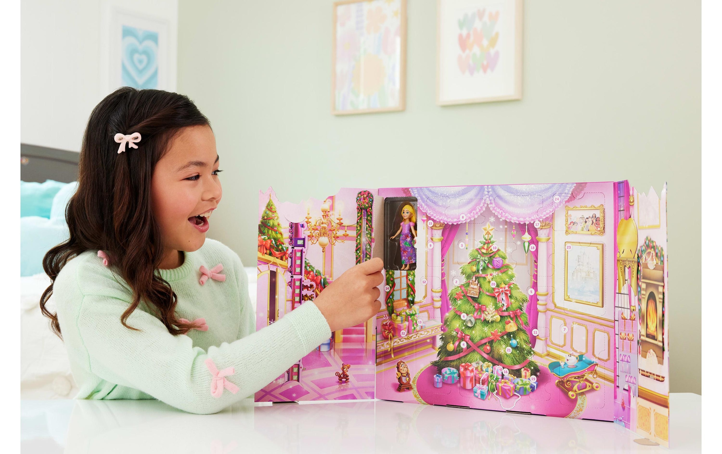 Disney Princess Calendrier de l'Avent »Disney Prinzessin Kleine Puppen« à partir de 3 ans