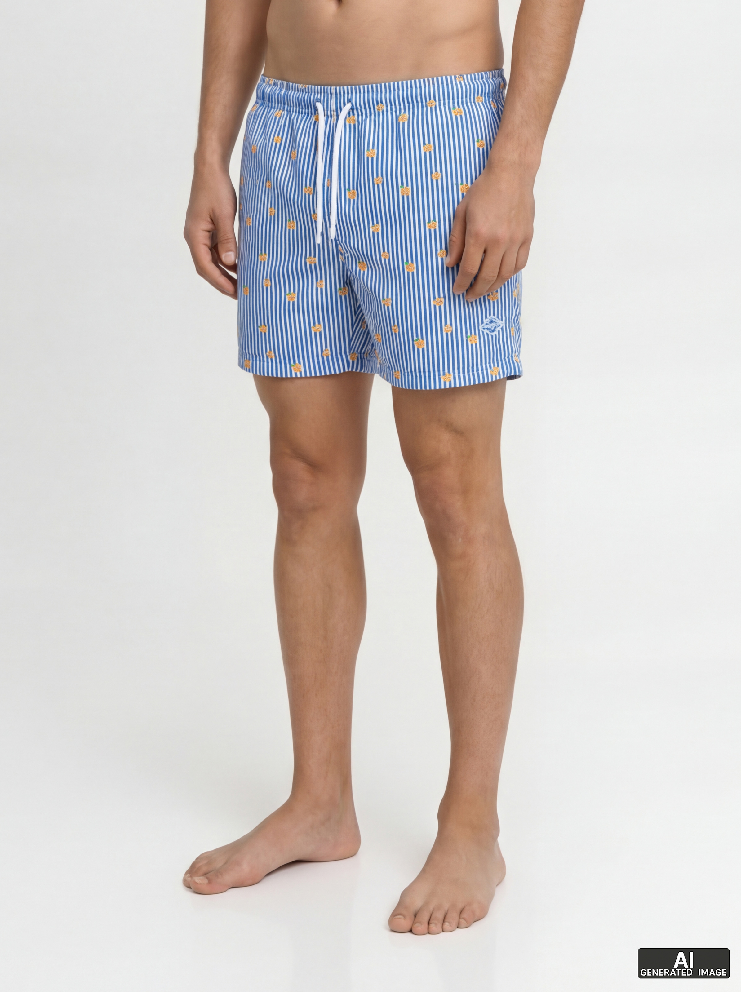 Jack & Jones Short de bain »JPSTMAUI BREEZE MINI STRIPE SWIM SRT SN« fibre synthétique, coupe normale
