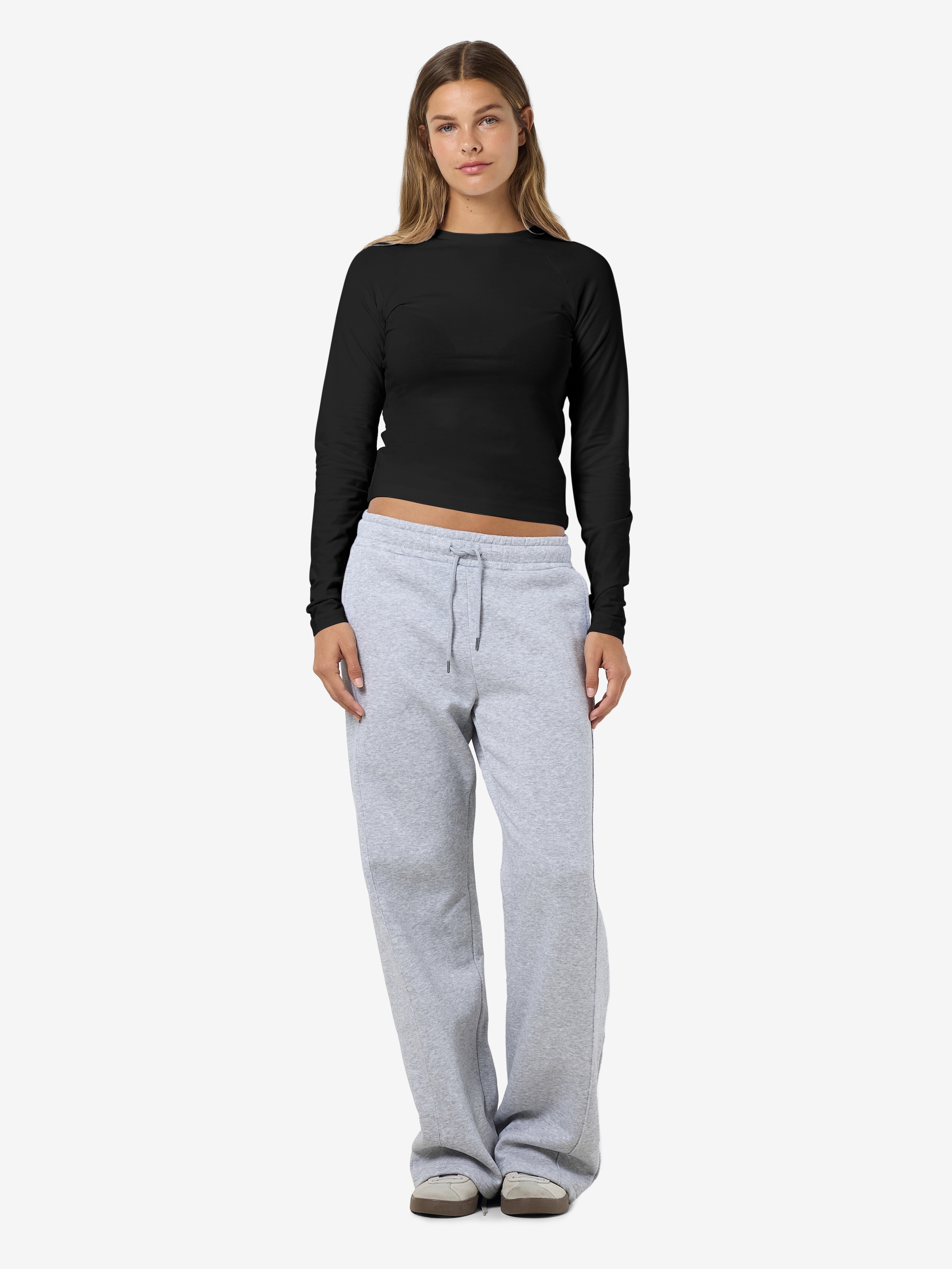 Noisy may Langarmshirt »NMKATINKA L/S RAGLAN TOP FWD JRS NOOS«