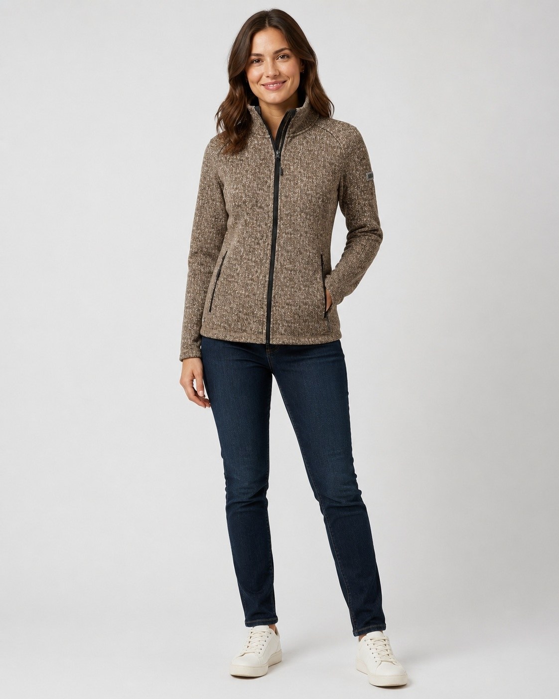 LPO Veste polaire »Fleecejacke Lovis« avec capuche
