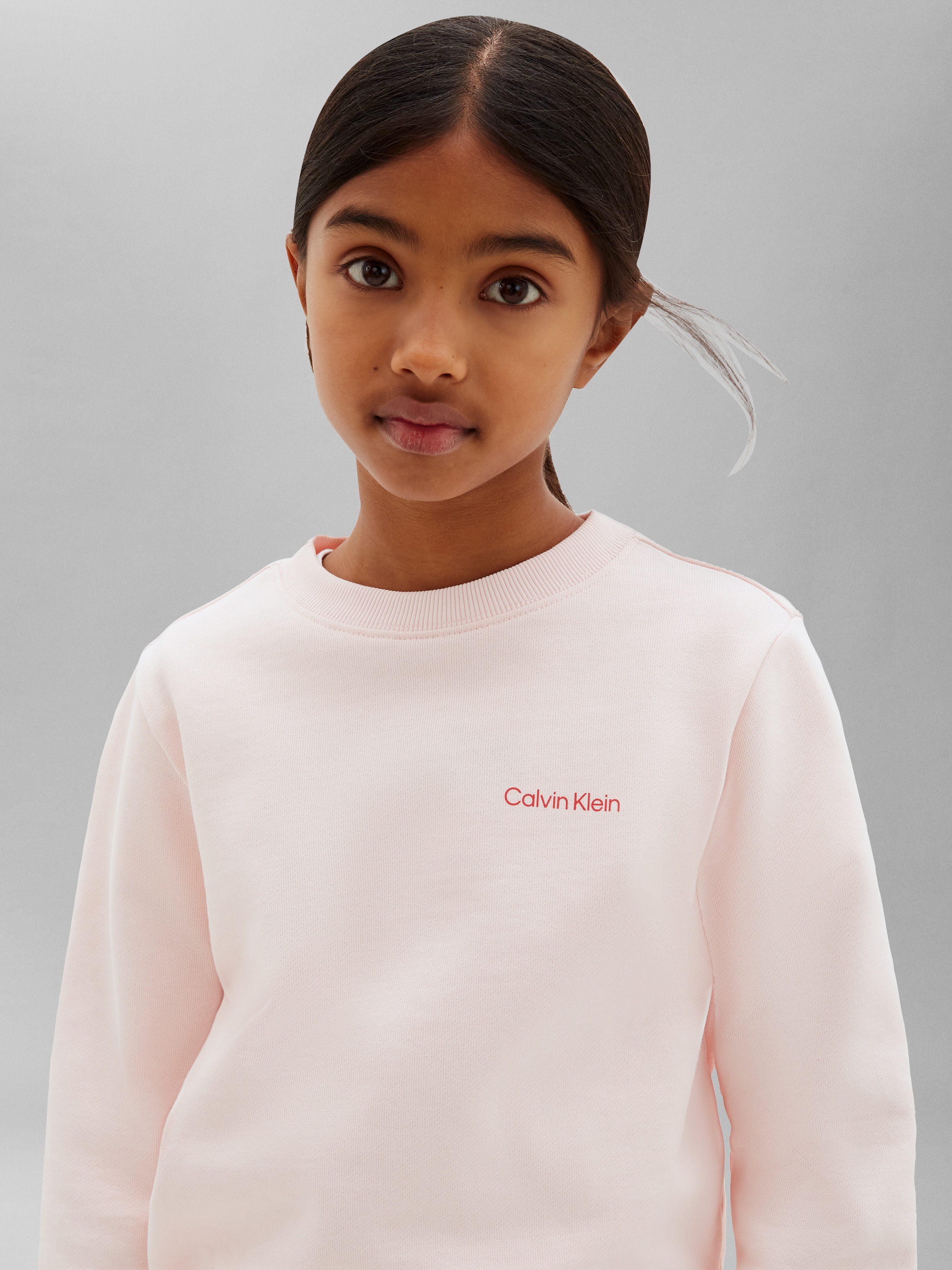 Calvin Klein Jeans Sweatshirt »SMALL CHEST LOGO REGULAR«, Regular fit, Logoschriftzug
