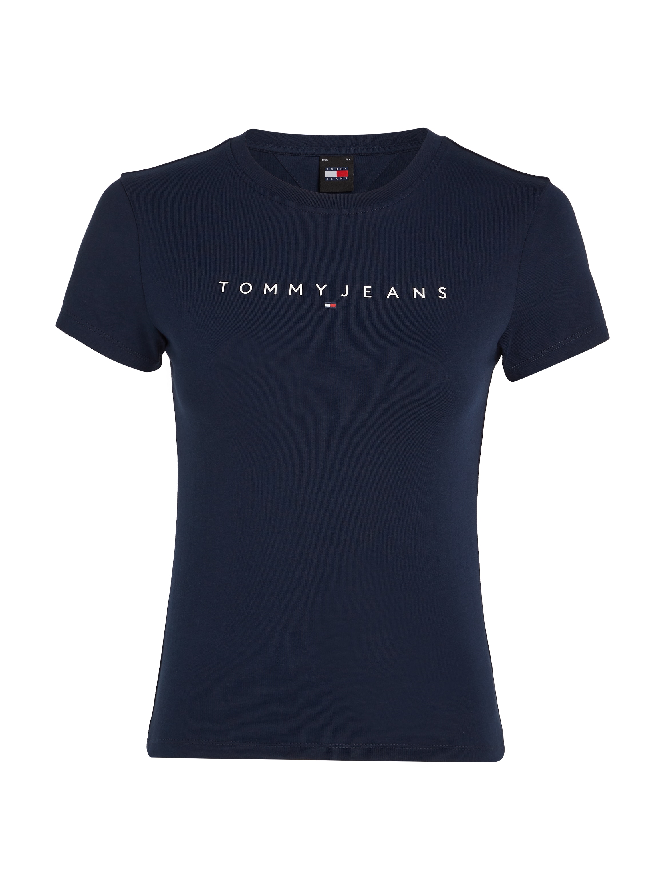 Tommy Jeans Curve T-Shirt »TJW SLIM LINEAR TEE EXT«, in Grosse Grössen